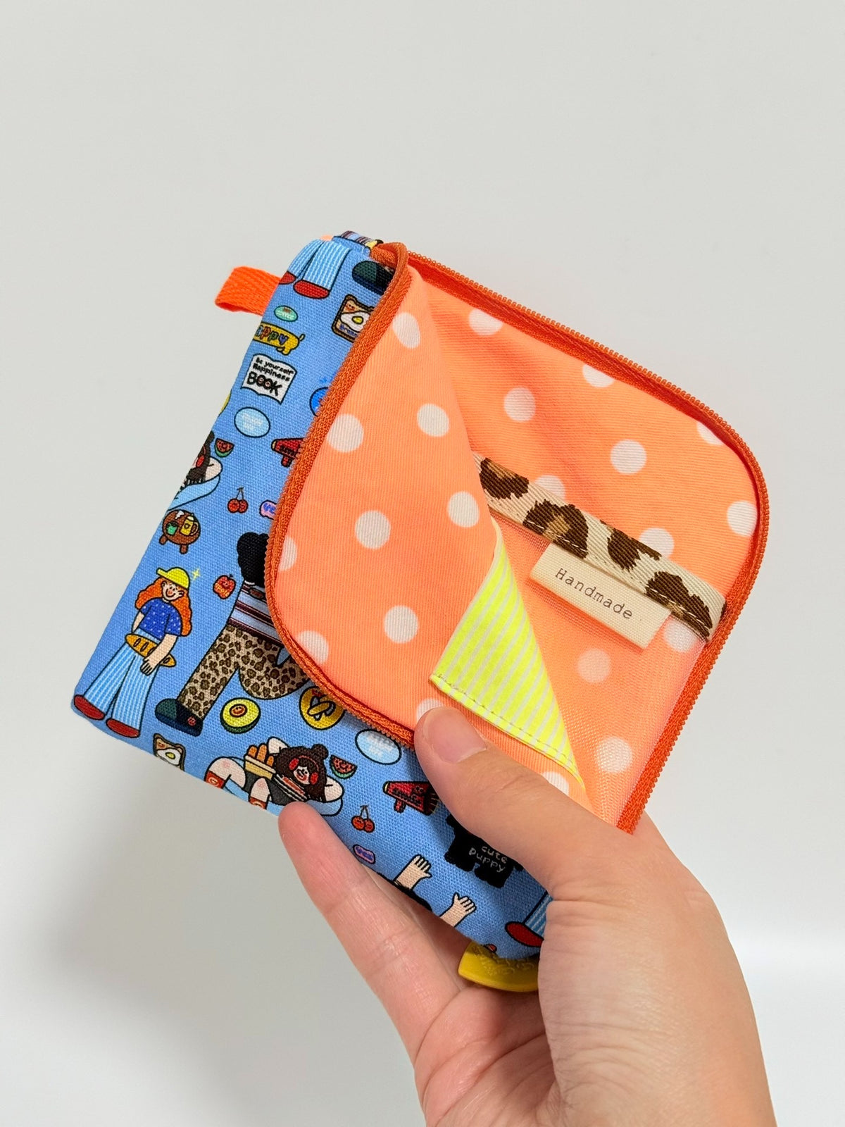 L-Shaped Storage Bag Cartoon Print 12cm
