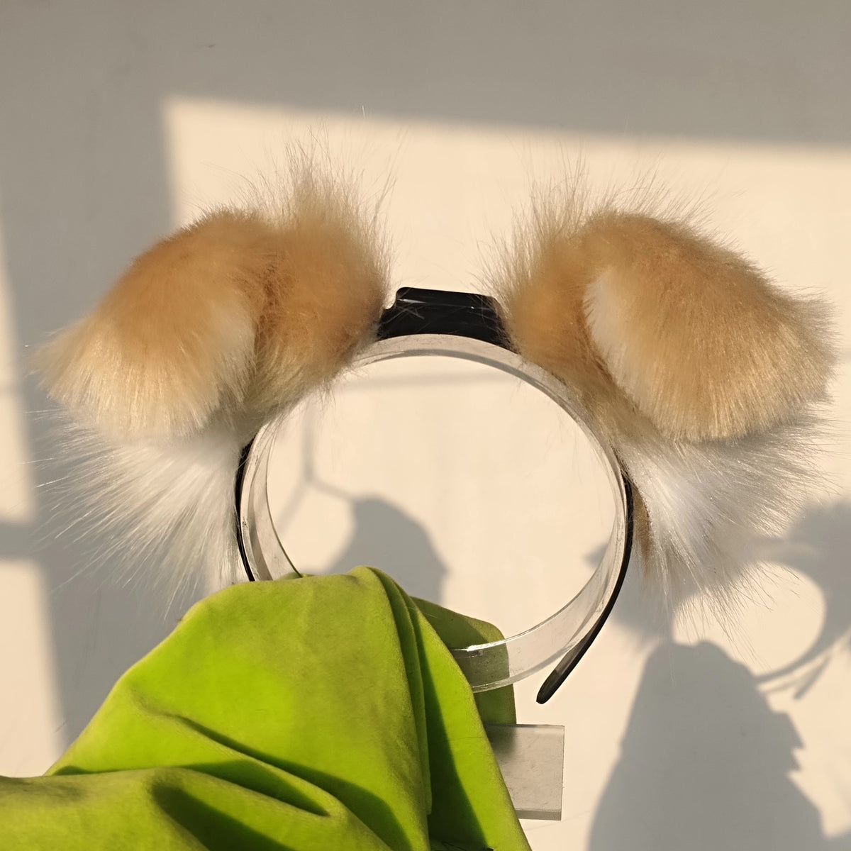 Plush Moving Dog Ears Headband