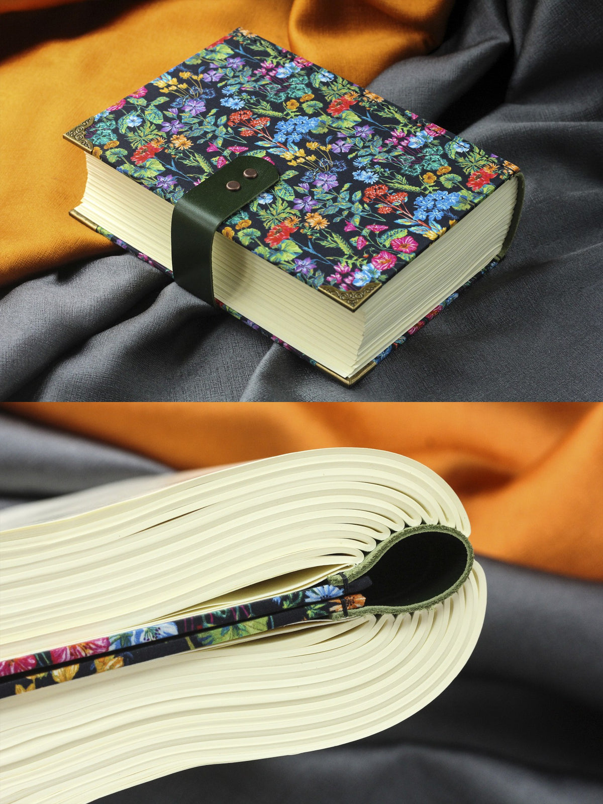 Liberty Fabric Poets Meadow Handcrafted Journal