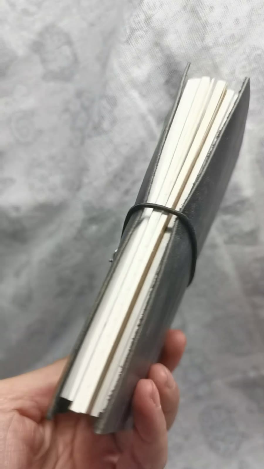 Genuine Leather Passport Notebook Cover