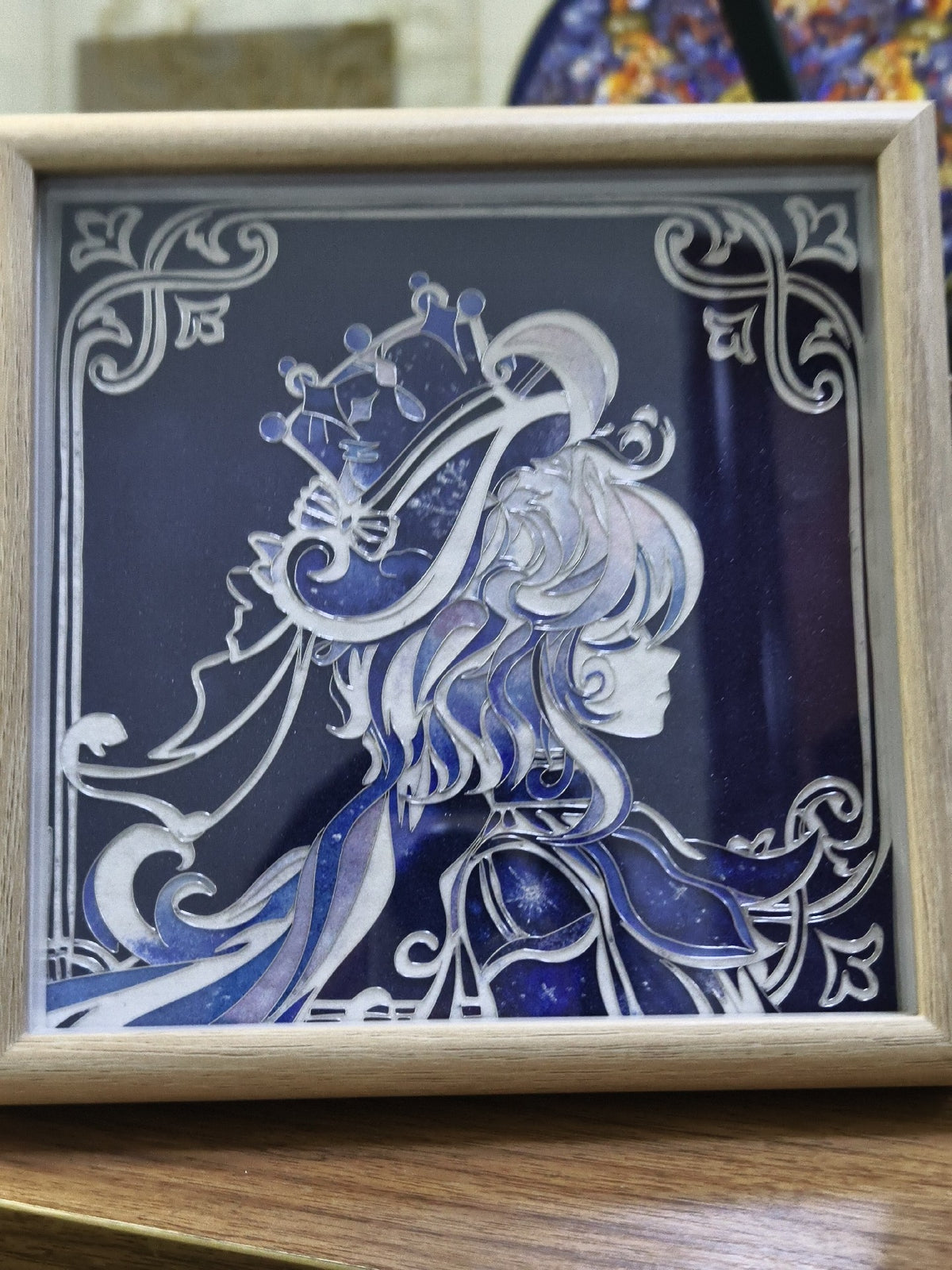 Cloisonne Craft Painting Genshin Furina 20cm