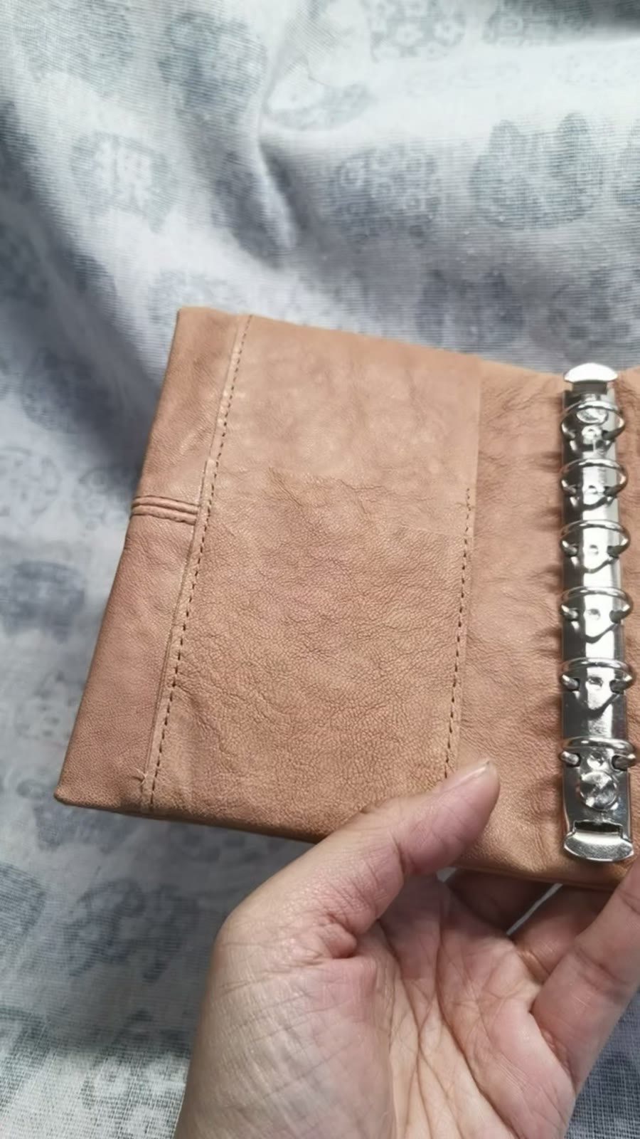 Vegetable Tanned Goatskin A7 Journal Cover