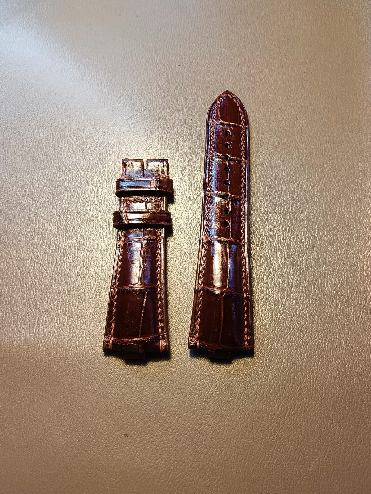 Vacheron Constantin Overseas Crocodile Leather Watch Strap