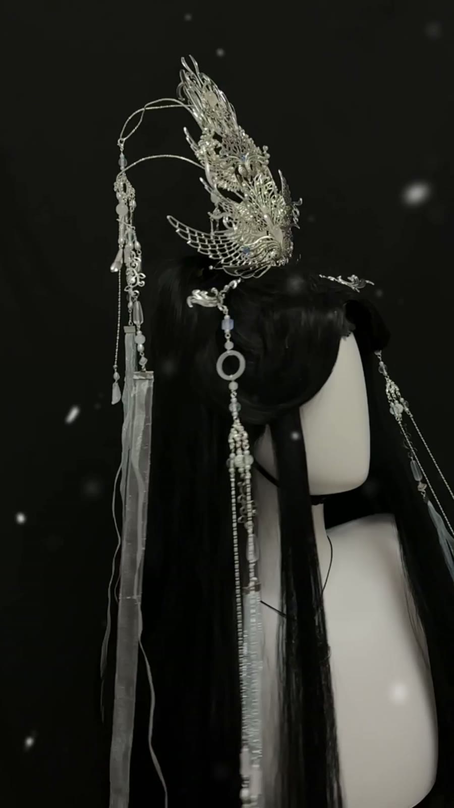 Chu Wannin Cosplay Crown Silver Filigree Headpiece