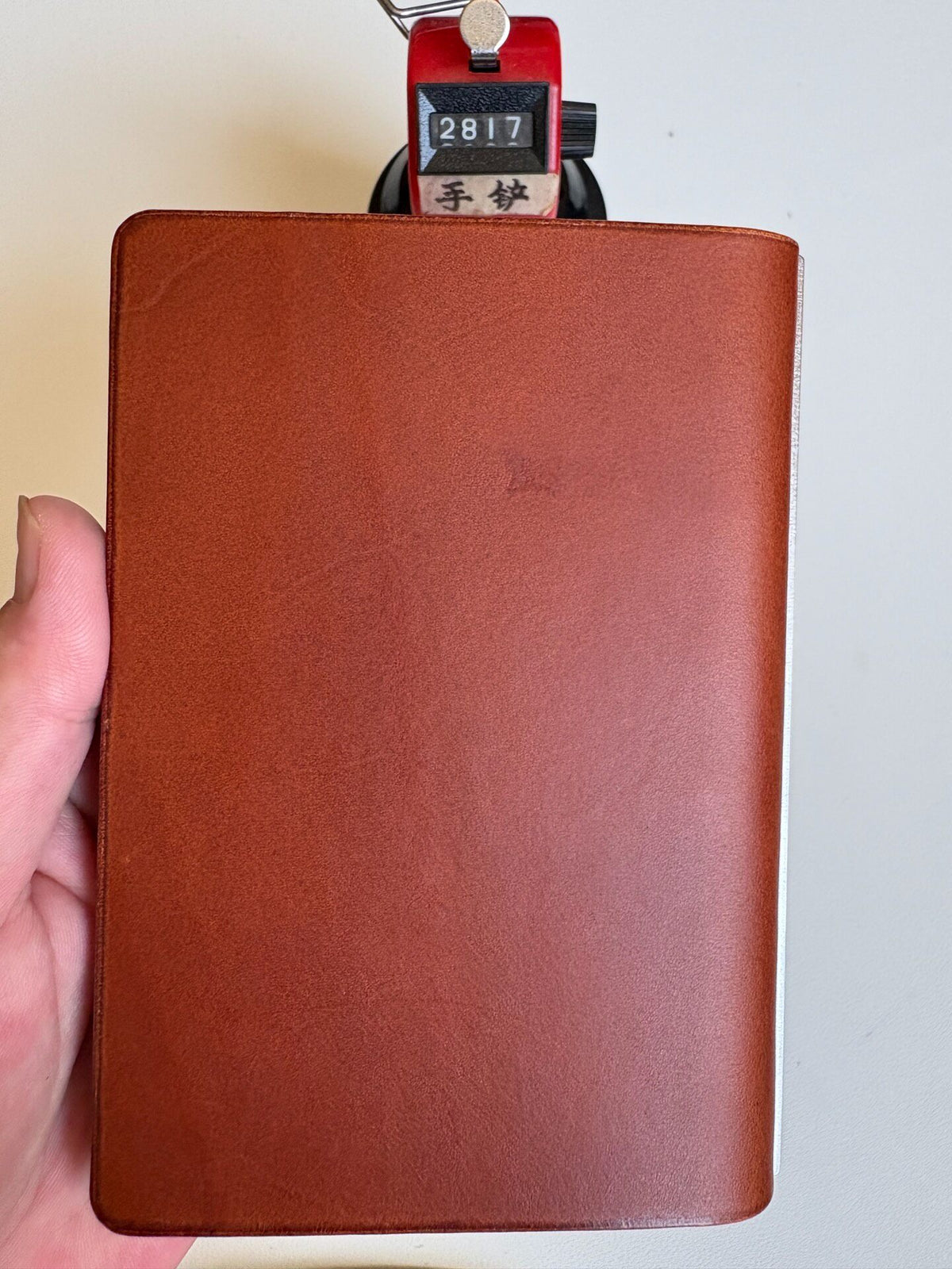 A7 15-Ring Binder Buttero Leather Brown