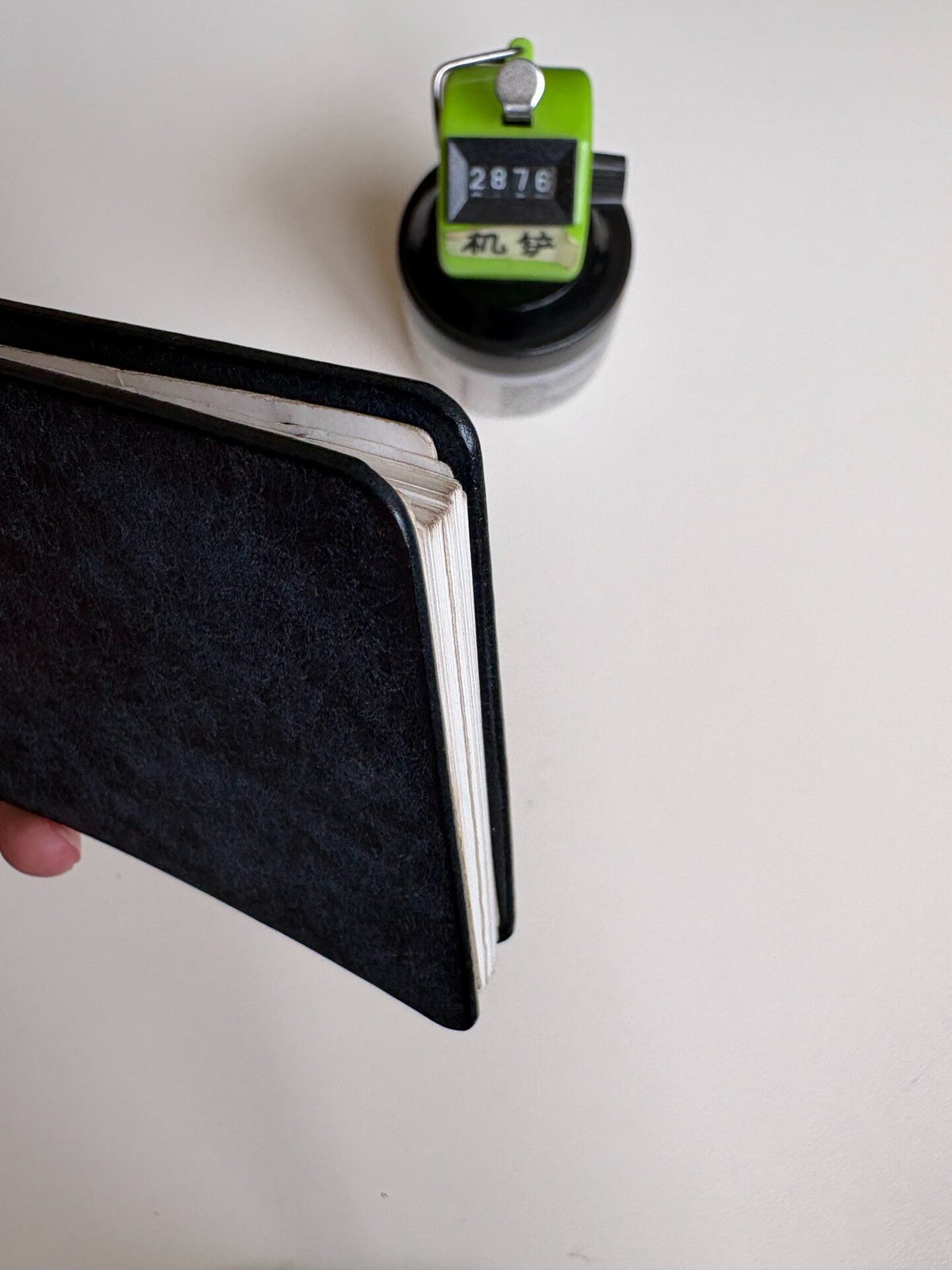 Handcrafted Leather Notebook A9 Refillable