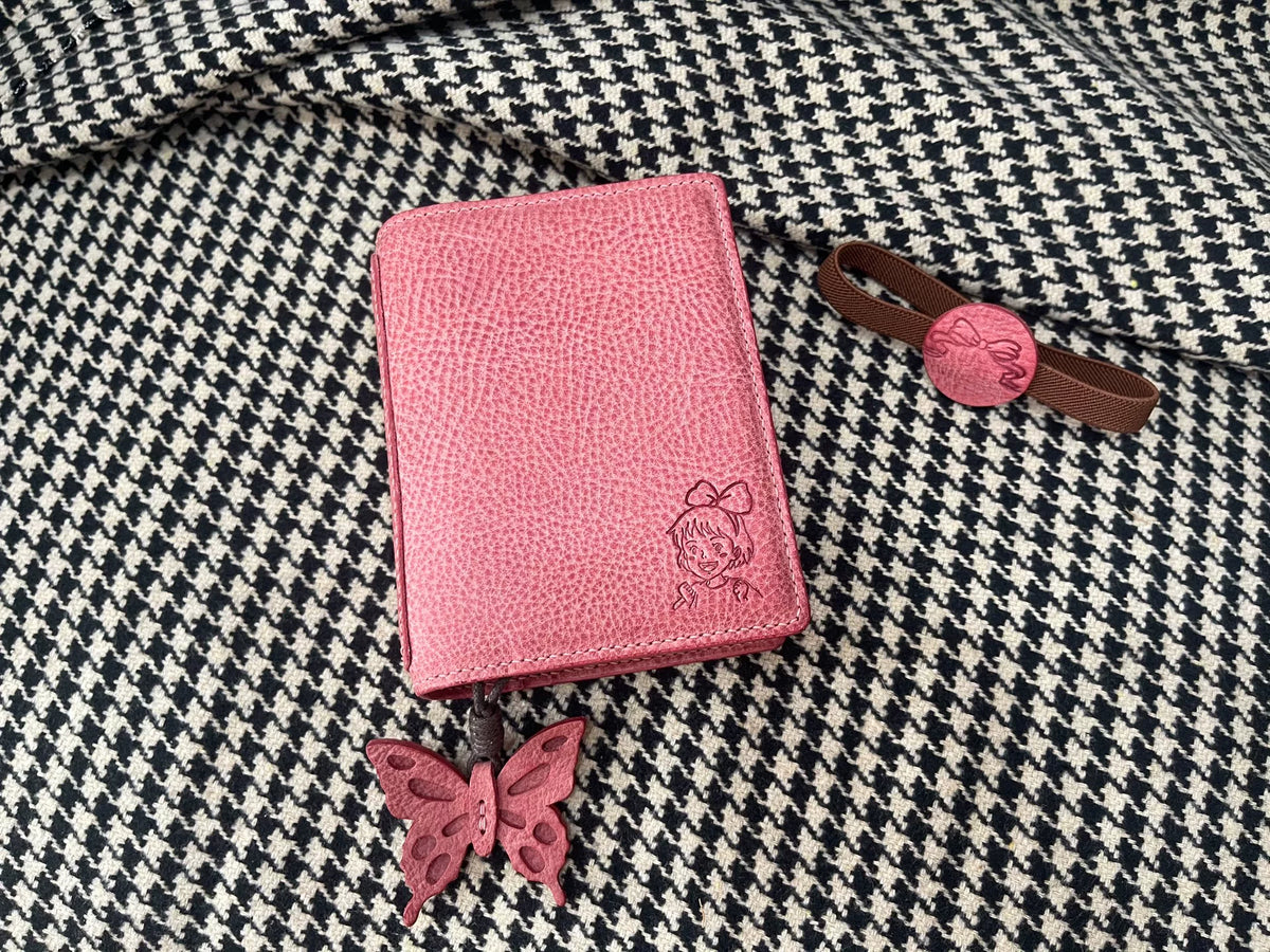 Pink M5 A8 Ring Binder Planner Notebook
