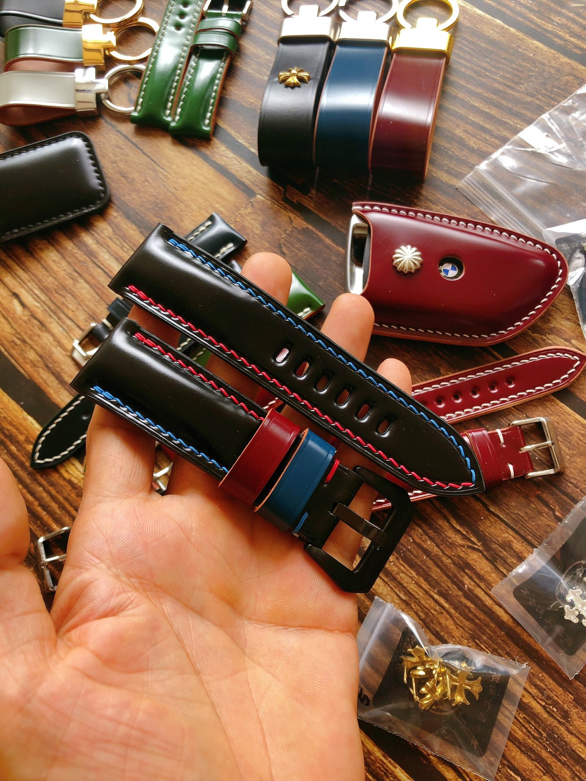 Handcrafted Shinki Horsehide Panerai Watch Strap