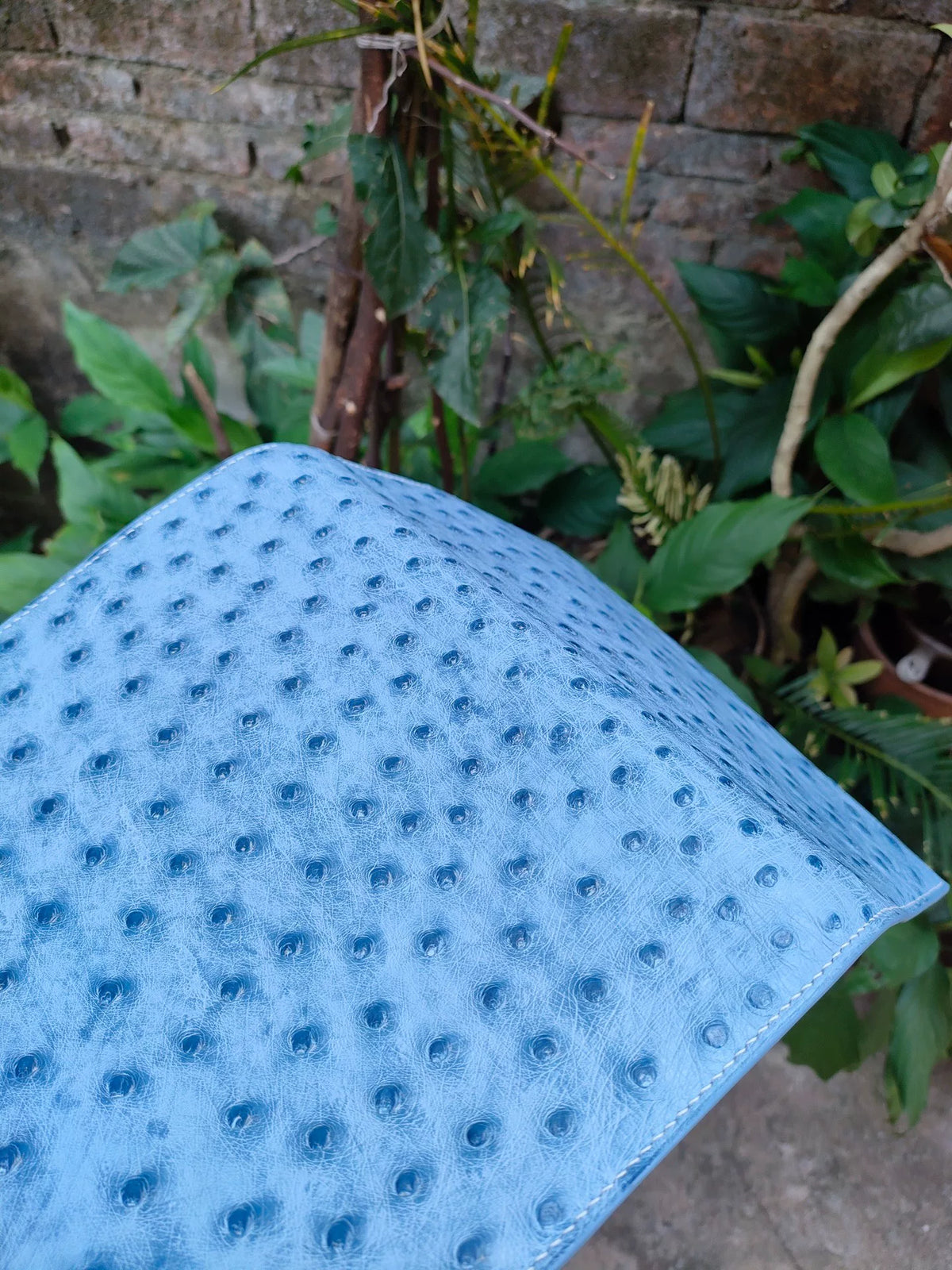 A5 Six Ring Denim Blue Loose Leaf Journal
