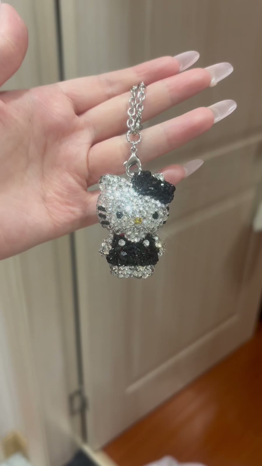 Standing Hello Kitty Rhinestone Charm