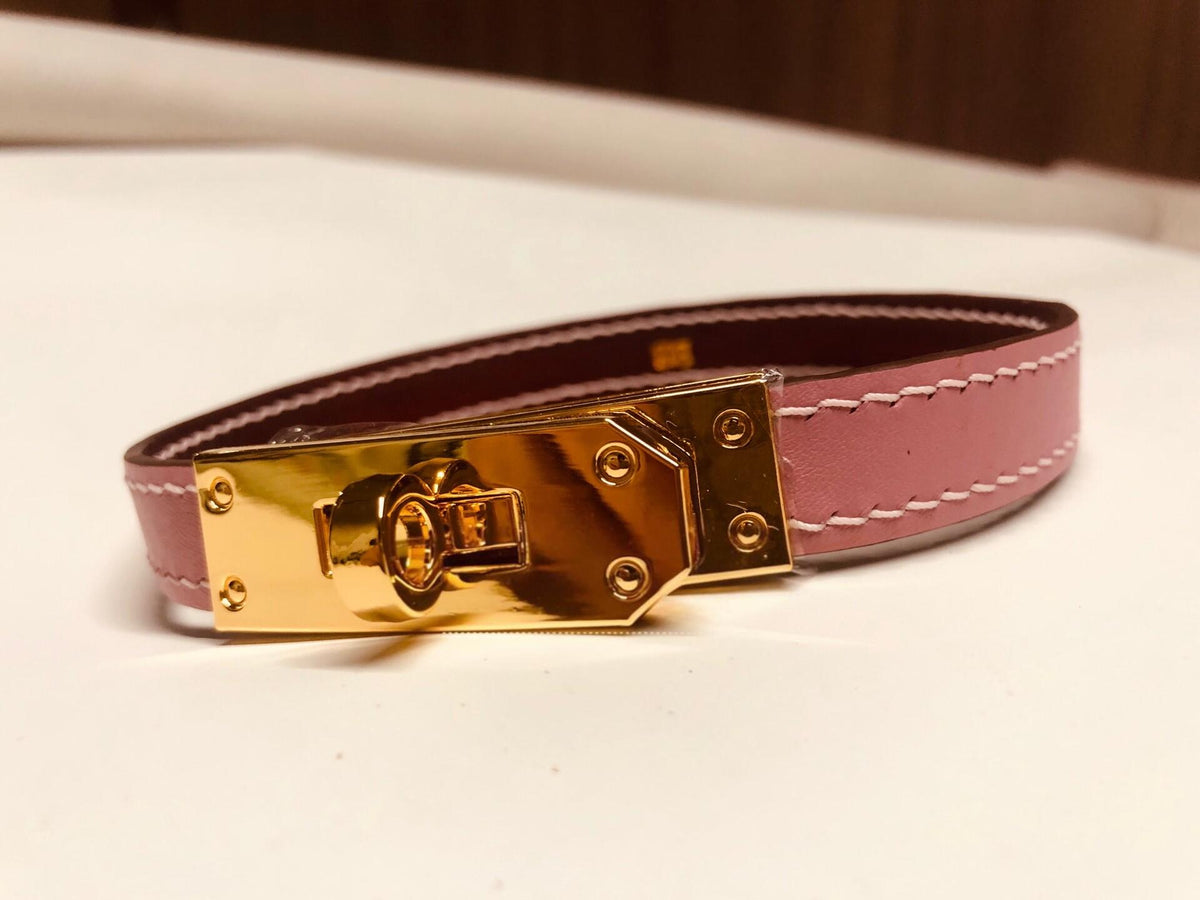 Sheepskin Leather Choker Neck Collar Small