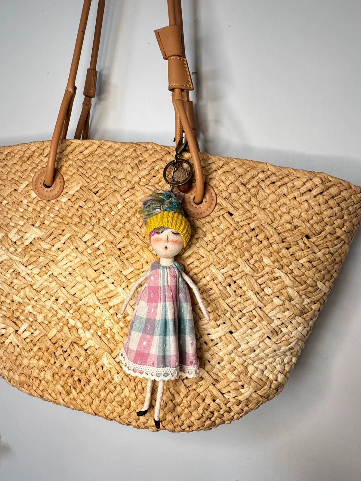 Handmade Cloth Doll Pendant