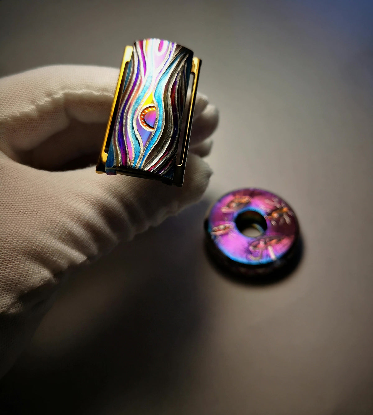 Titanium Alloy Safety Razor Eye of Truth