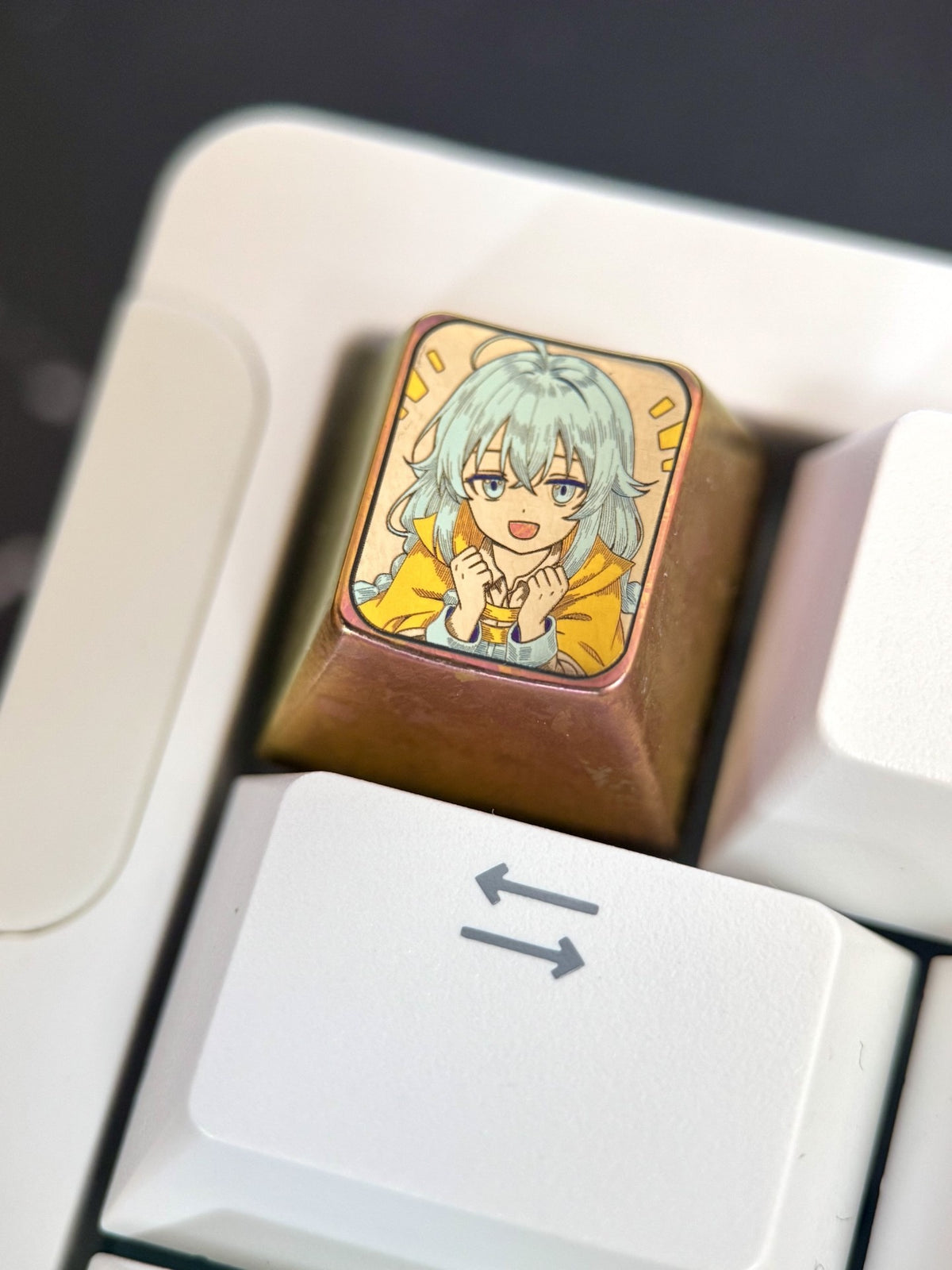 Titanium Alloy Anime Character Keycap