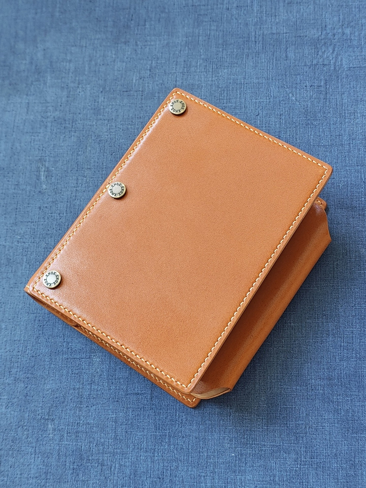 A7 Bifold Leather Notebook Cover