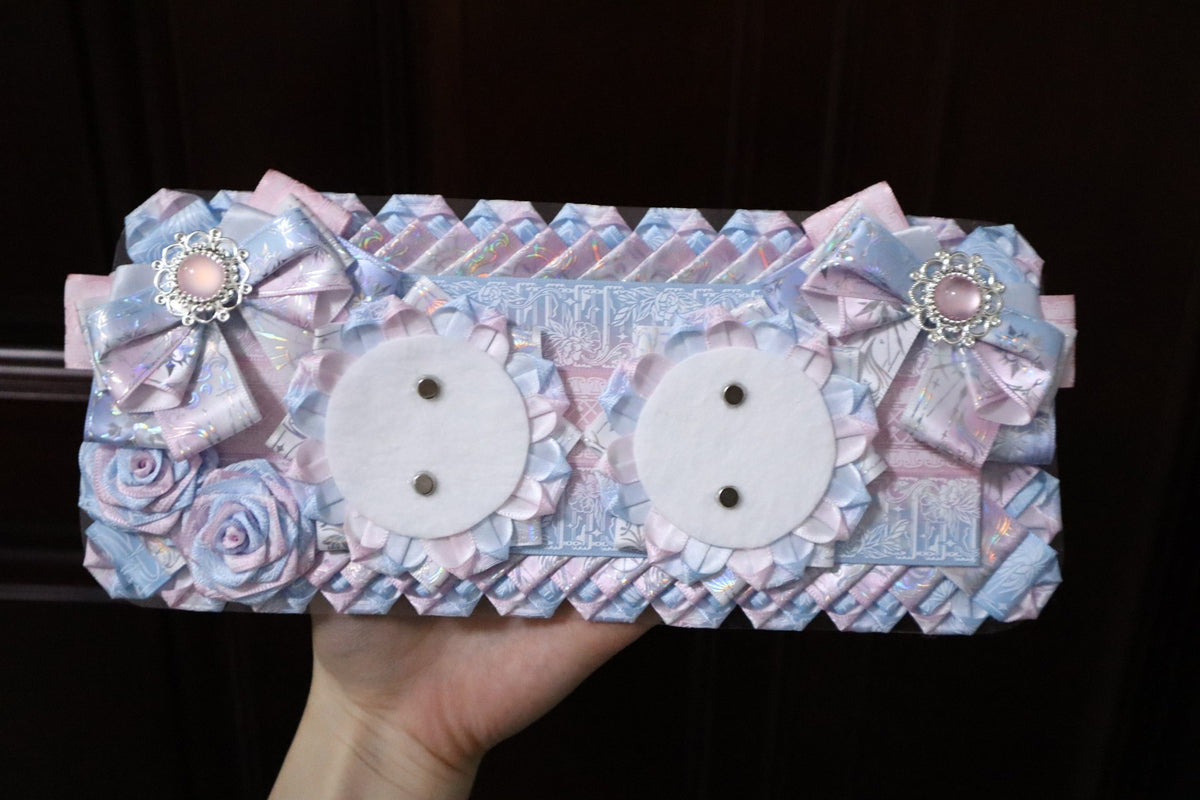 Magnetic Modular Display Board with Ribbon Decor