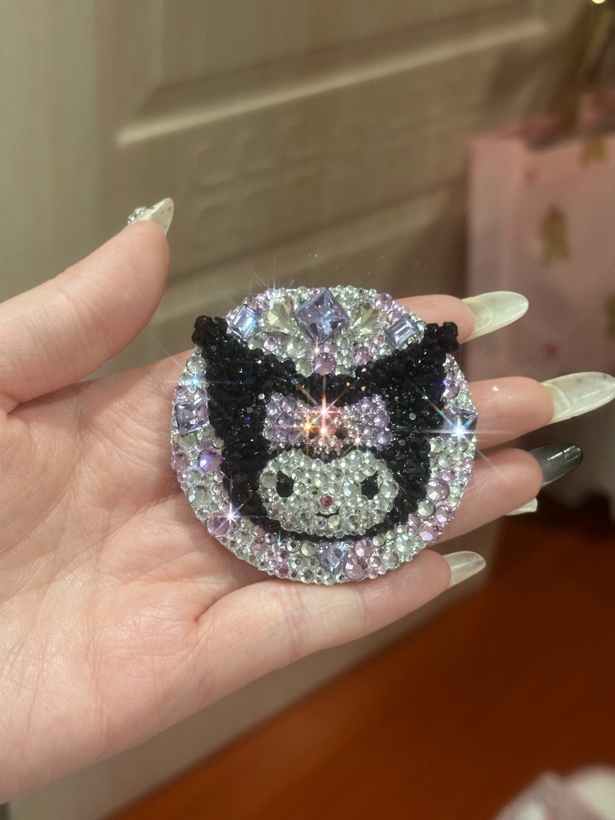 Rhinestone Magnetic Phone Stand