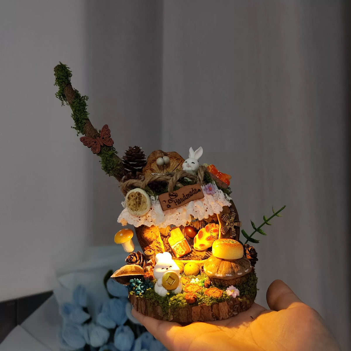 Handgemaakt Feeenhuisornament van Boon