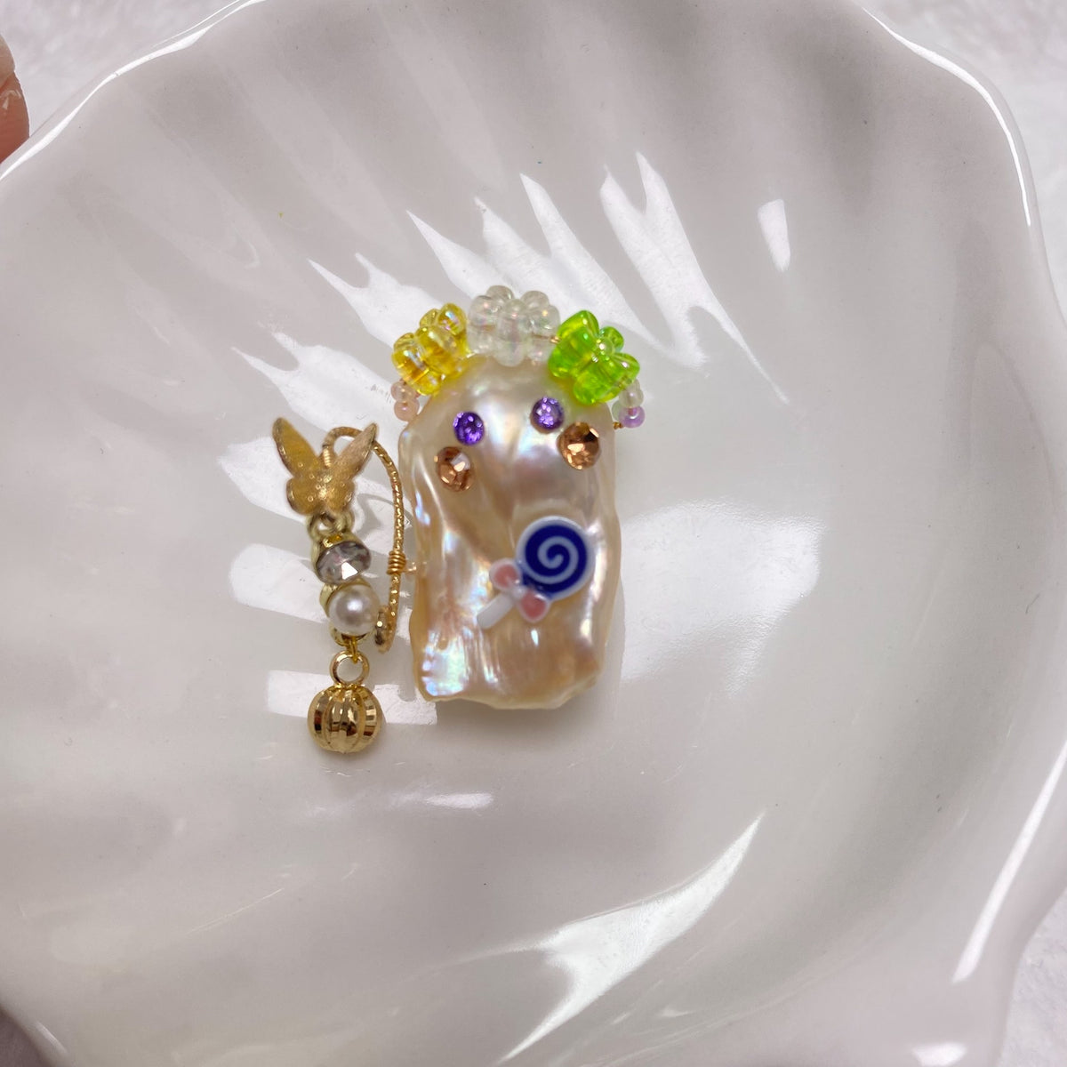 Barockpärla Little Monster Charm