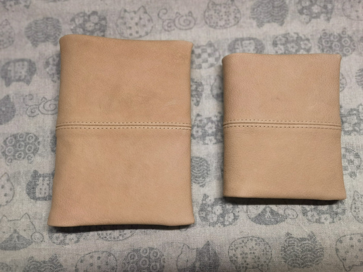Handmade Sheepskin Journal Cover A6