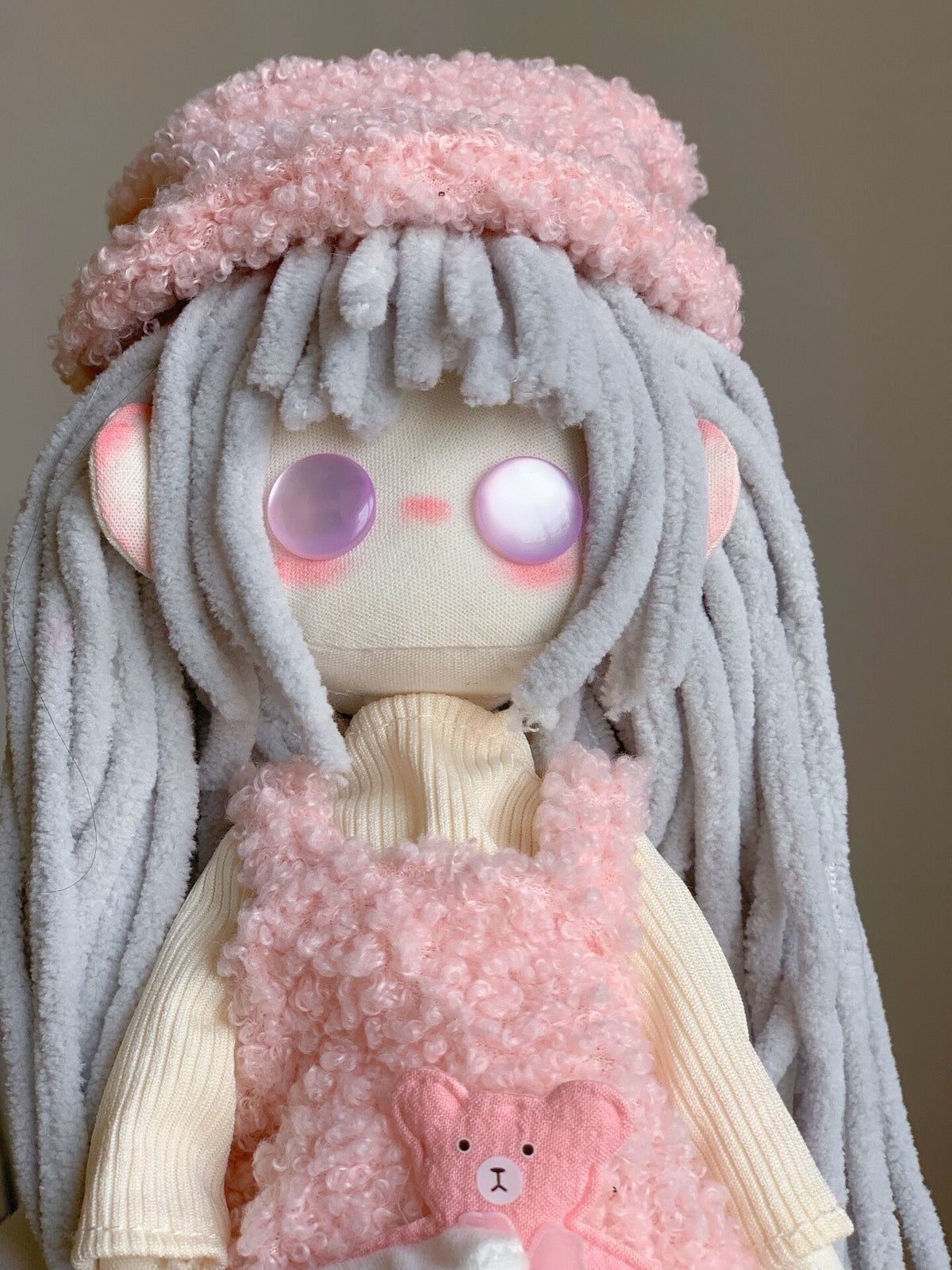 Handmade 32cm Muslin Ghost Doll