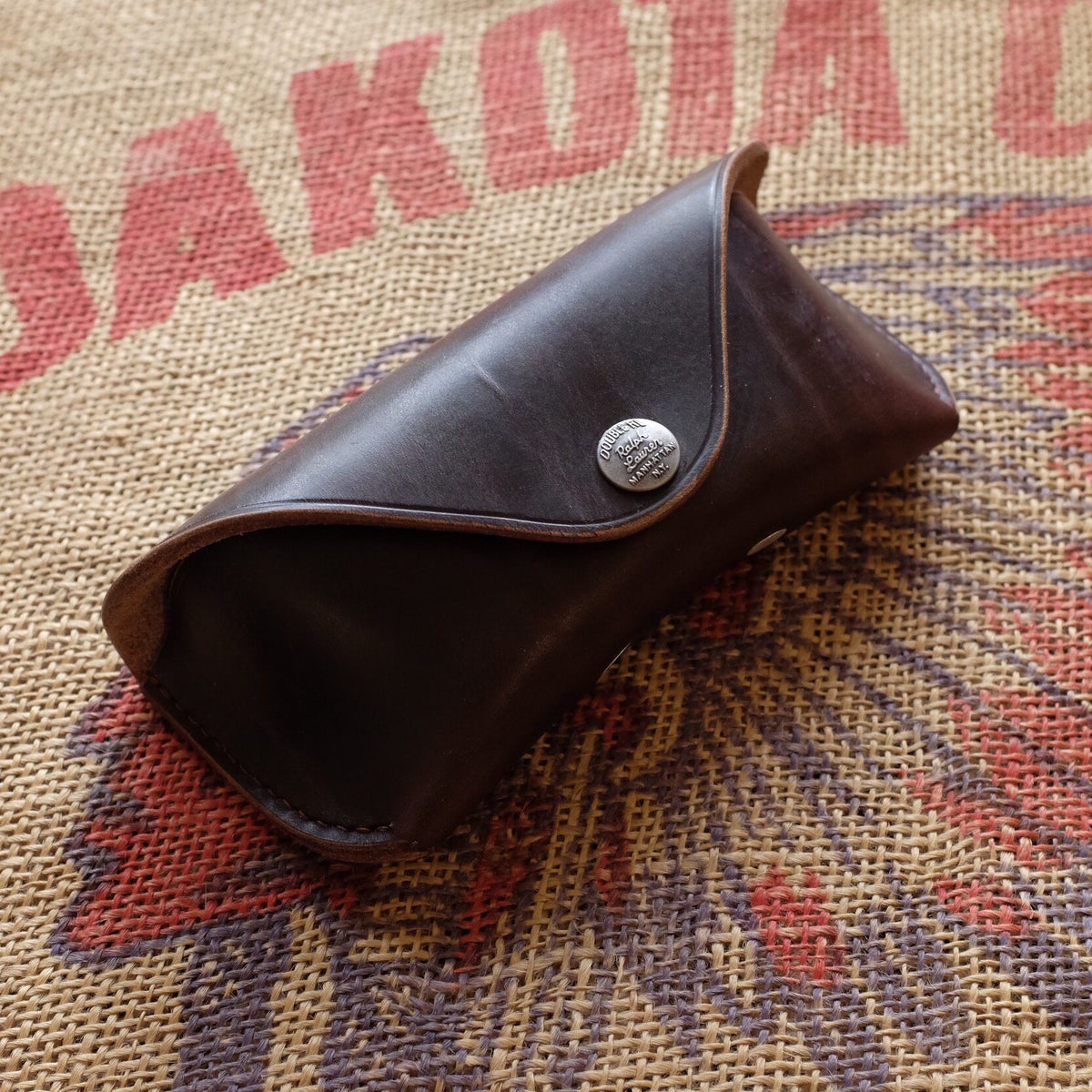 Handmade Leather Eyeglass Case