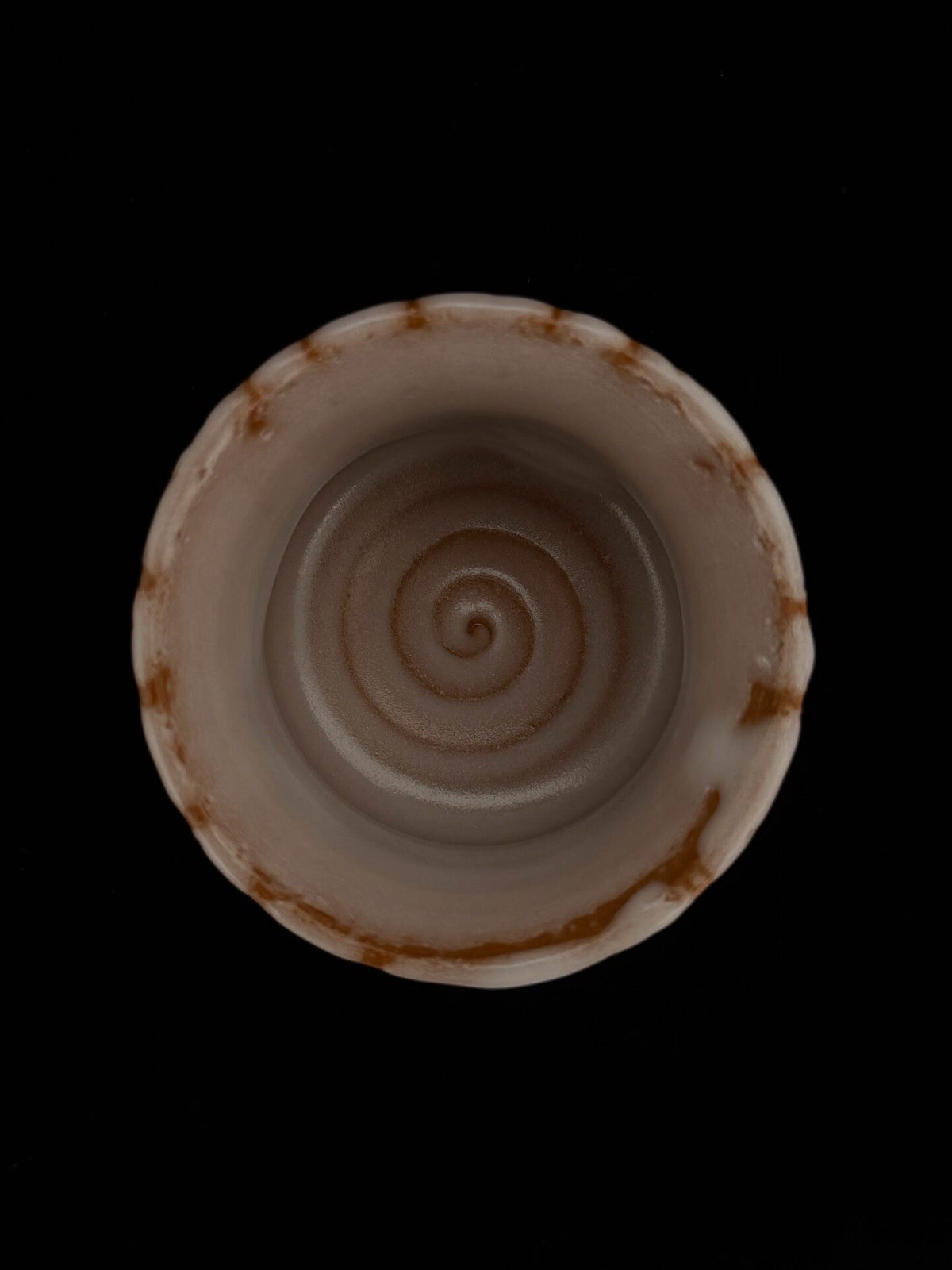 Shino Glaze Cup Five Footed 100ml