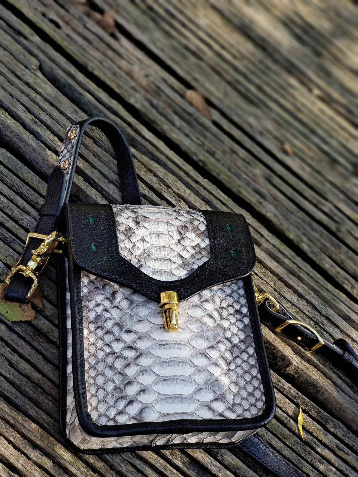 Himalayan Crossbody Tas van Pythenhuid