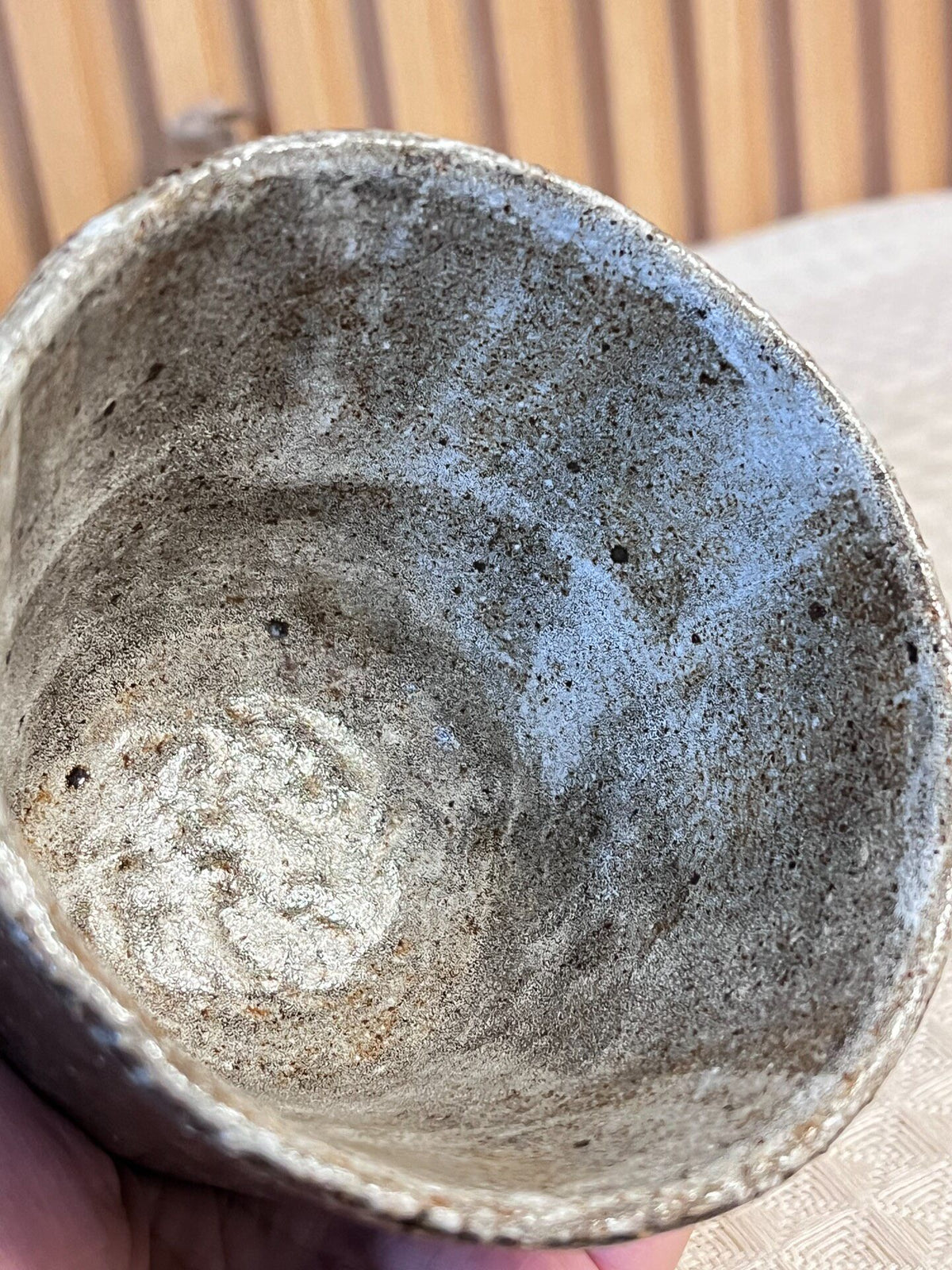 Handmade Black Clay Mug 230ml