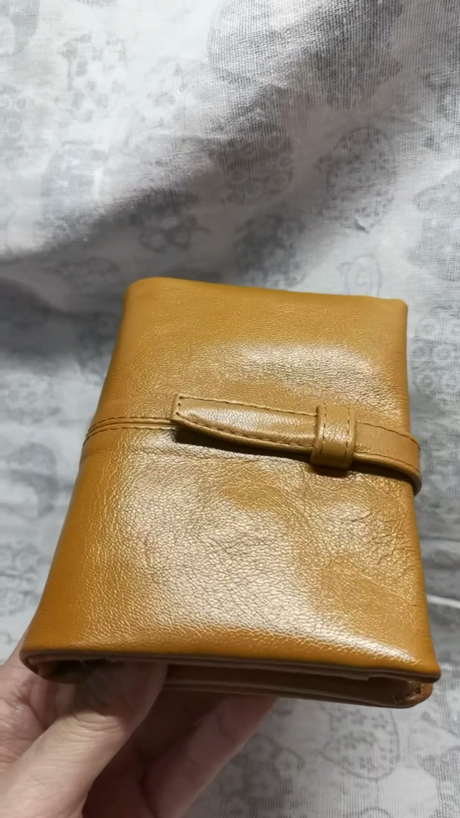 A7 Waxed Goatskin Journal Cover