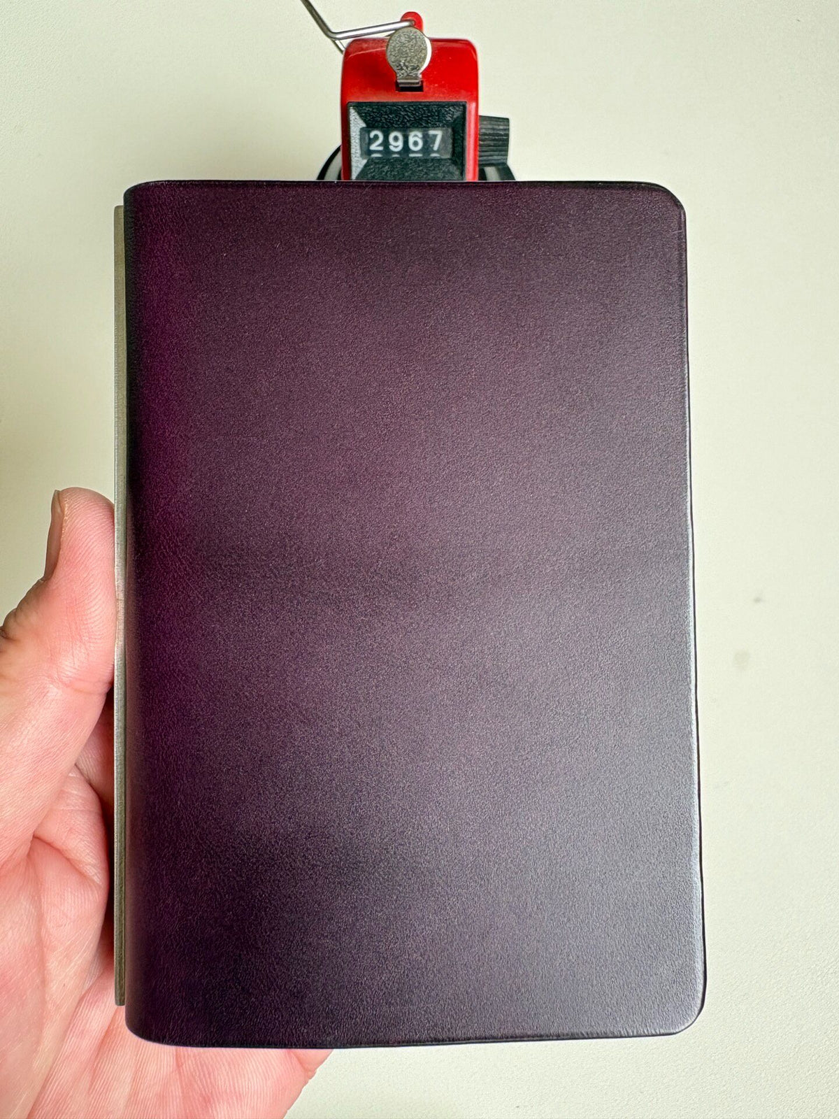 Handmade Buttero Leather M5 Six Ring Binder