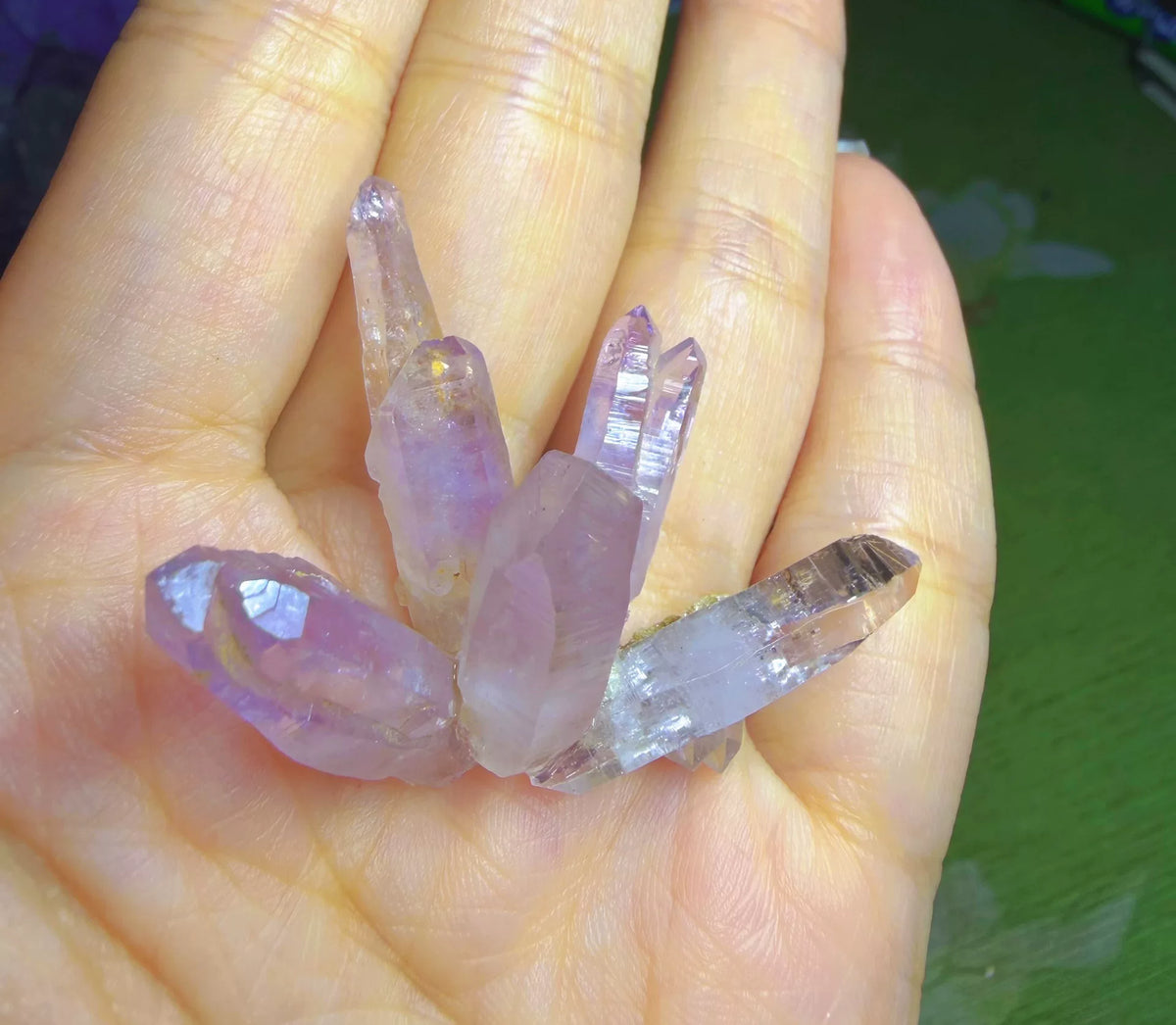 Cruz Amethyst Kristal Bonsai in Glazen Kom