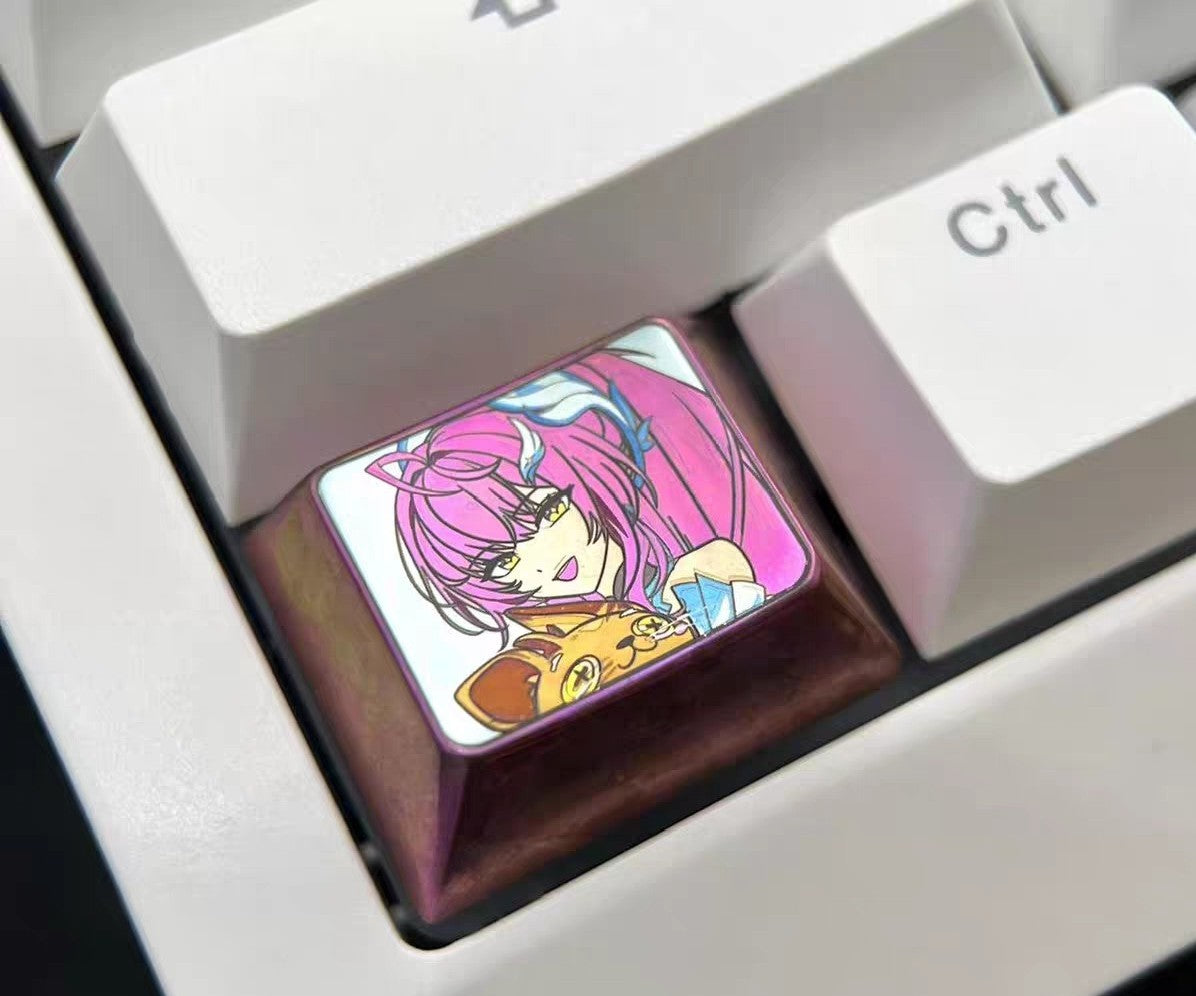 Titanium Alloy 1.25u Wuthering Waves Artisan Keycap
