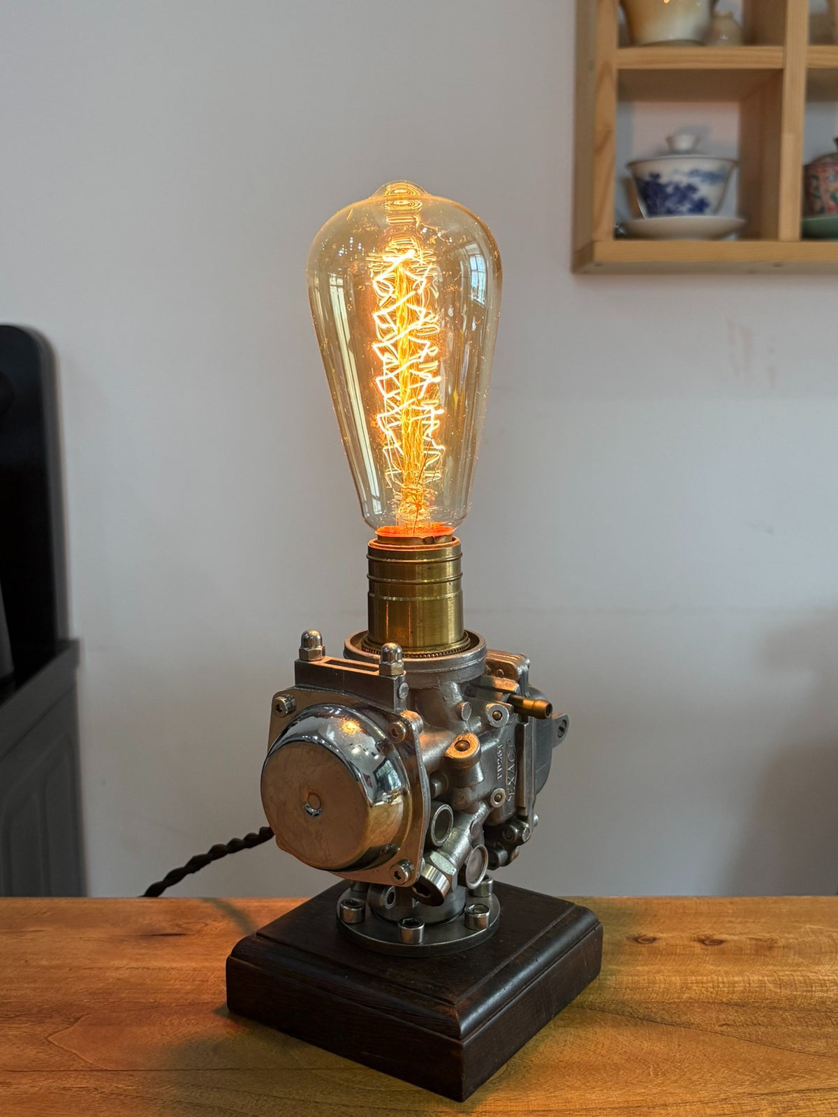 Carburetor Table Lamp