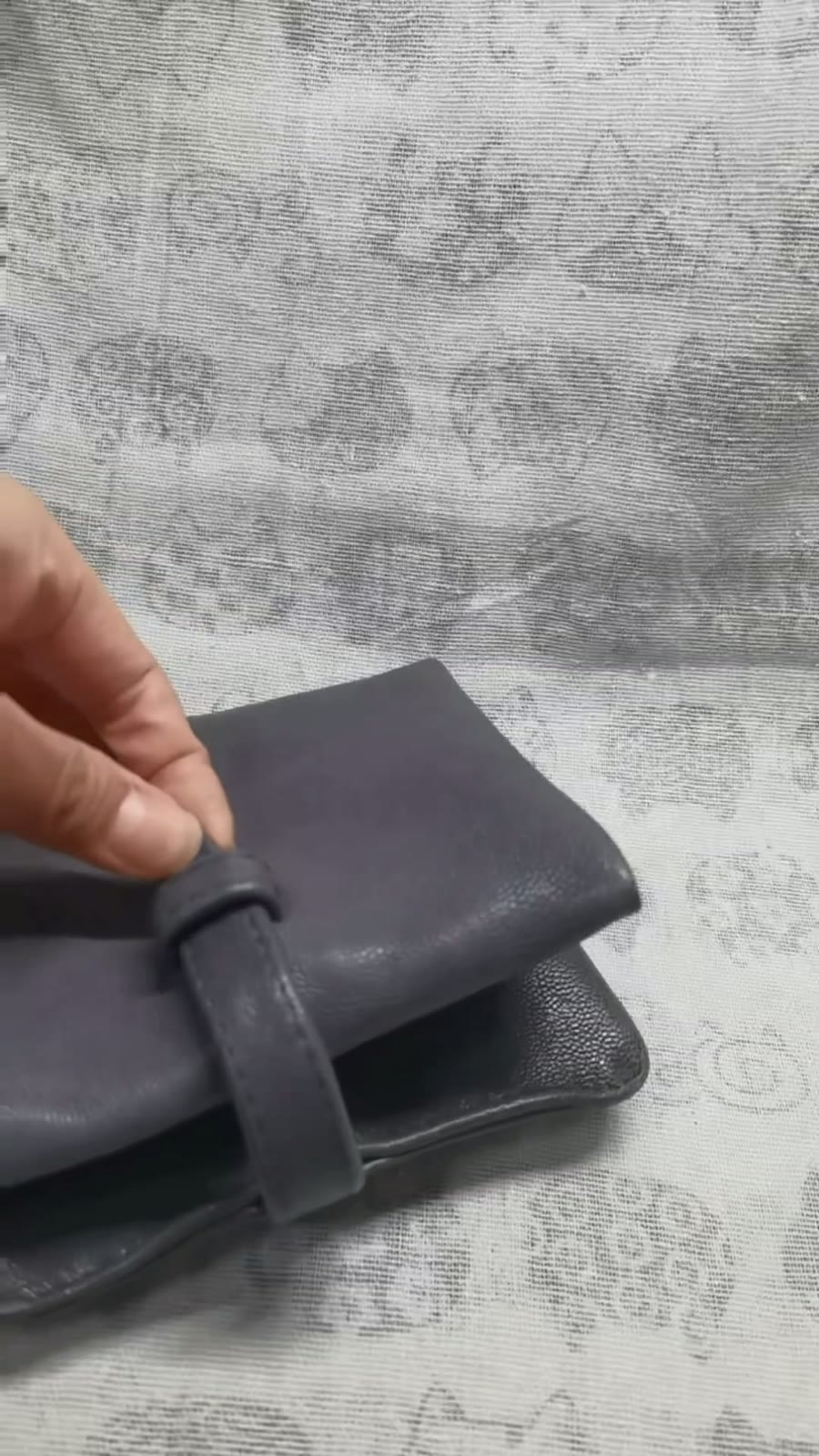 Handmade Goatskin A7 Ring Binder Journal Cover