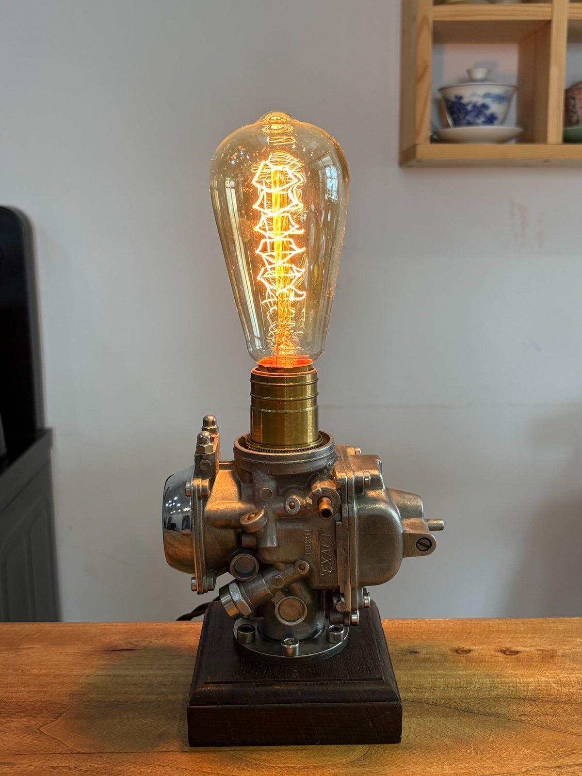Carburetor Table Lamp