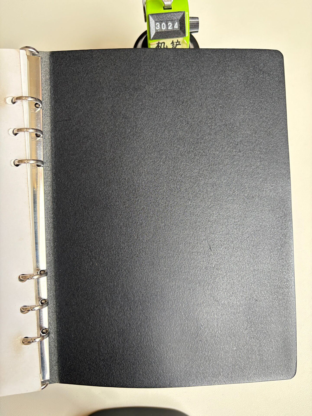A5 Pueblo Leather Six Ring Binder