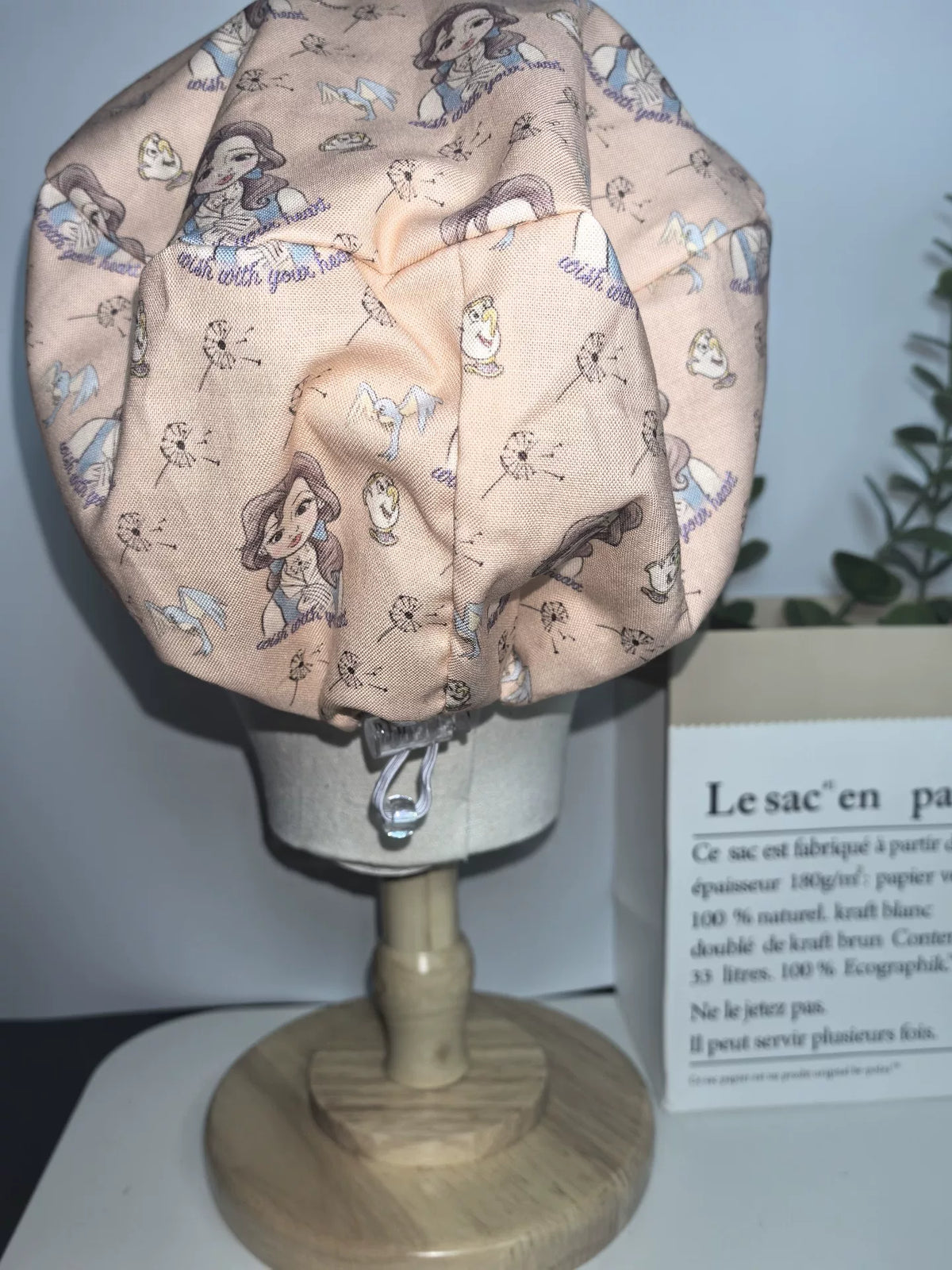 Charlotte de bloc en coton imprimé princesse