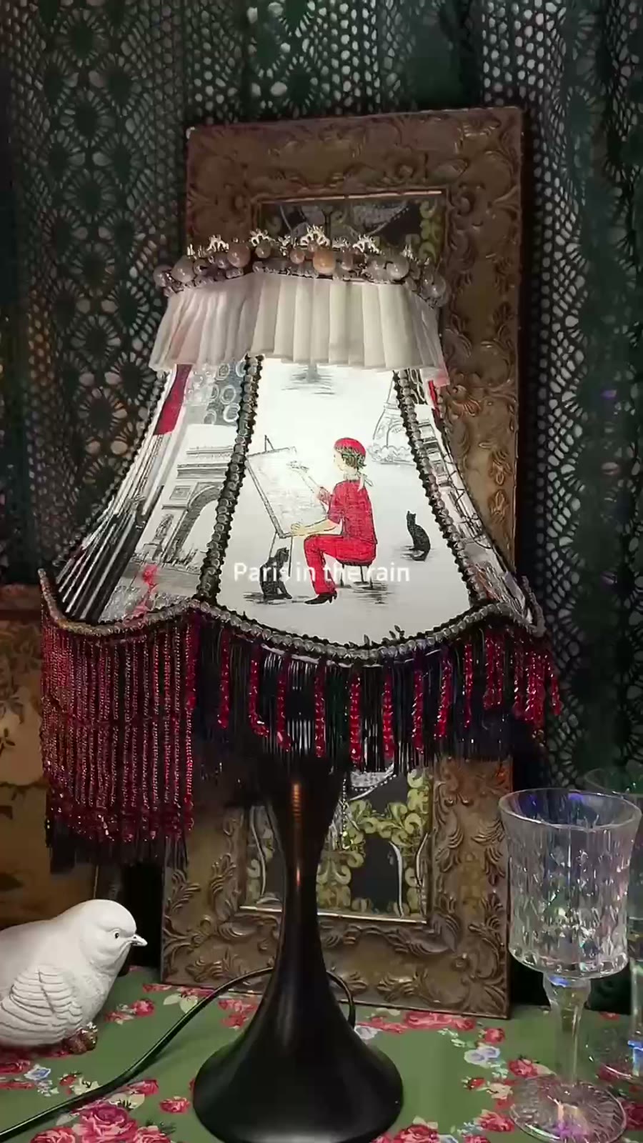 Eiffel Tower Parisian Table Lamp