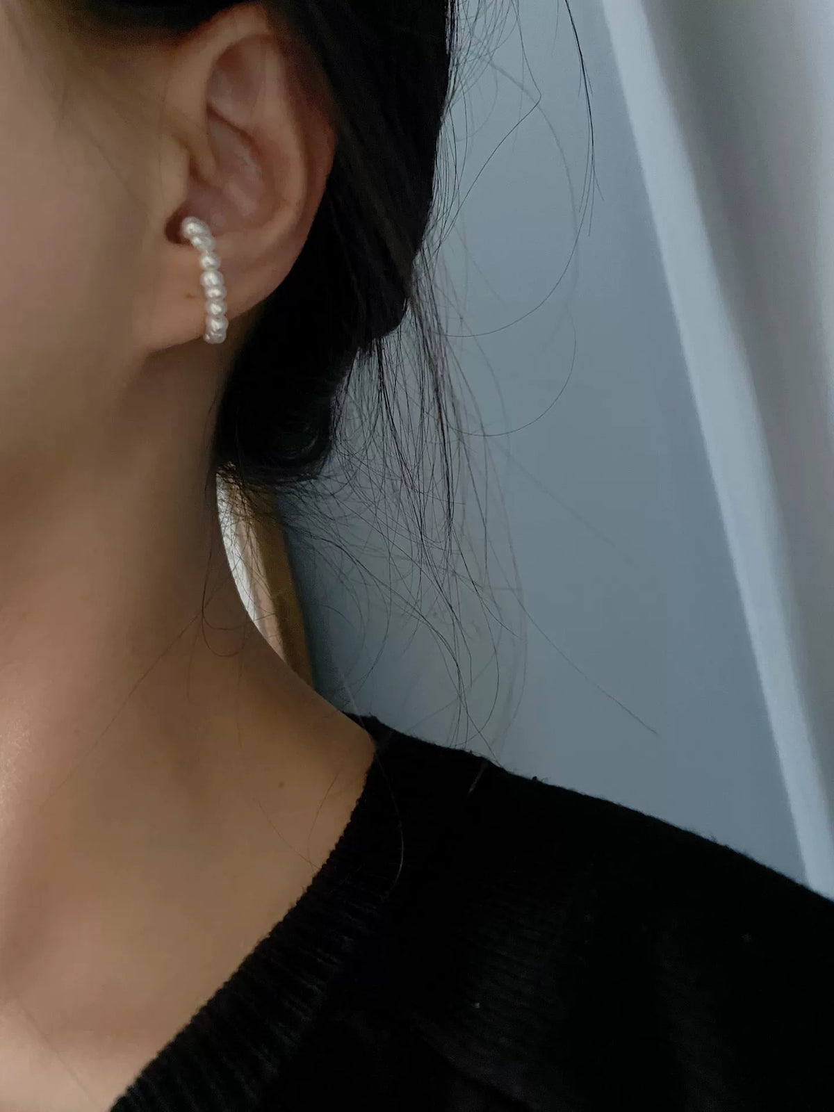 Natural Pearl Ear Cuffs