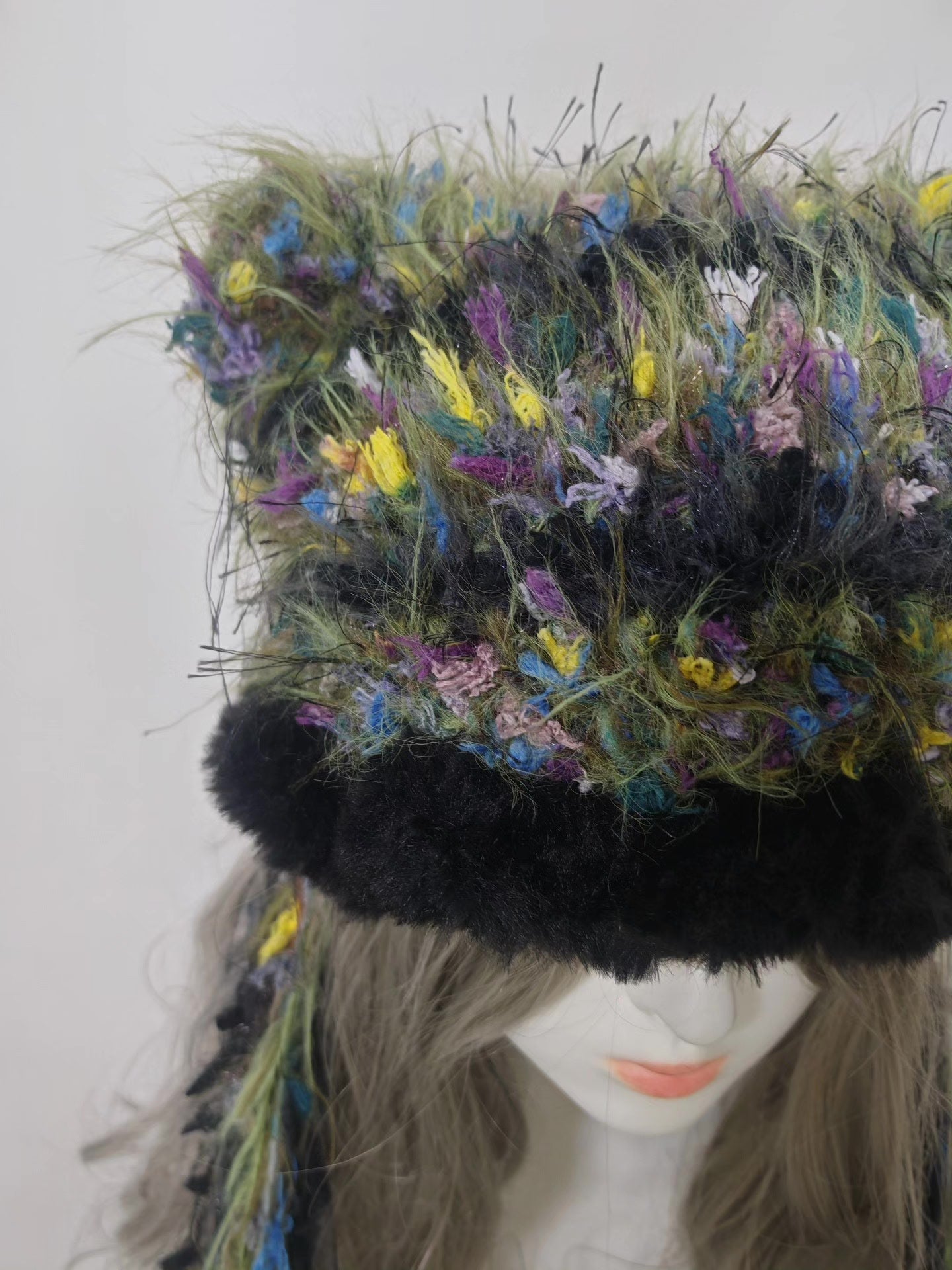 Forest Cat Ear Hat - Soft Yarn, 52-58cm Fit