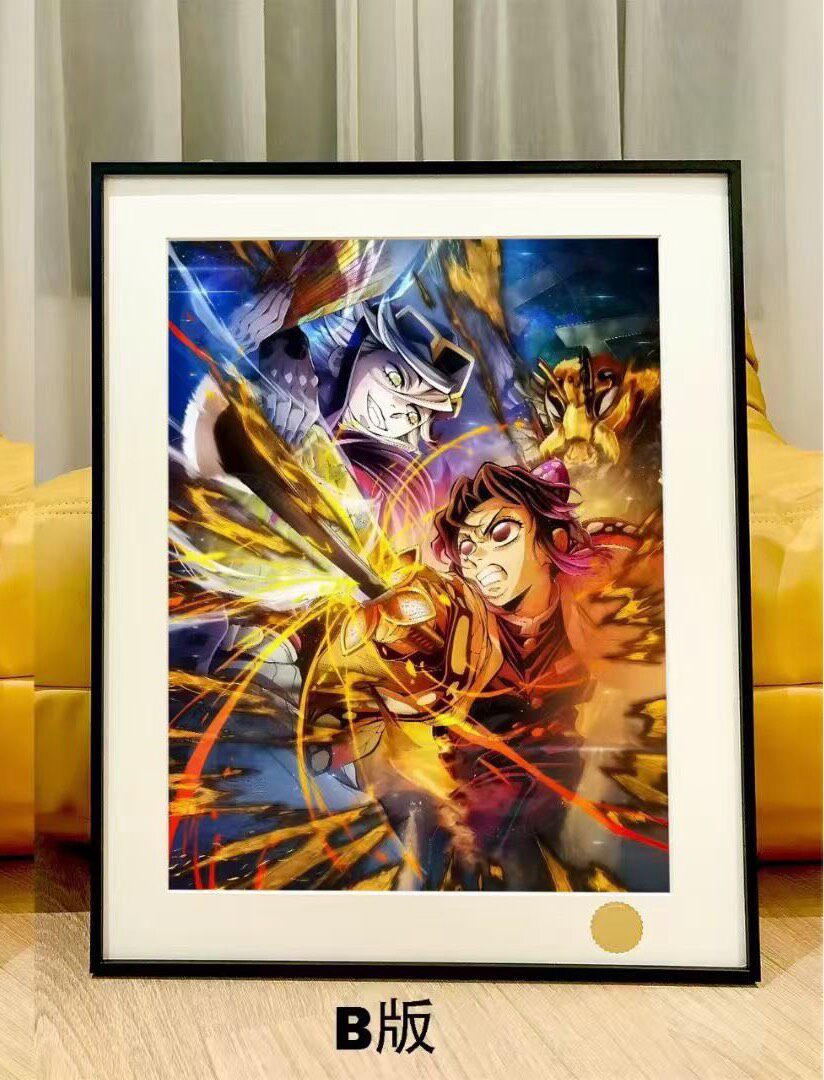 Demon Slayer Infinity Castle Framed Art Print A3