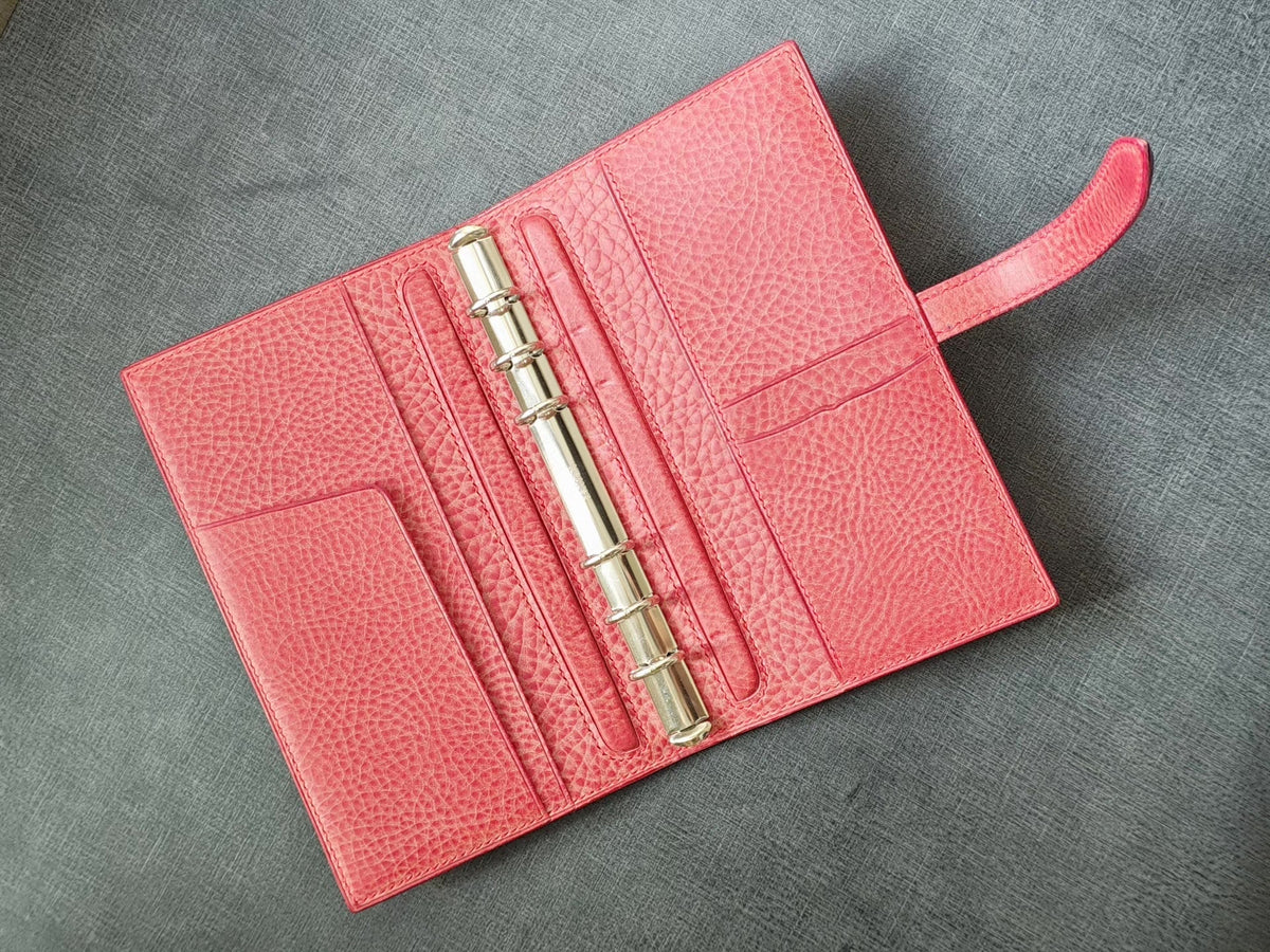 A6per Planner with Leather Cover