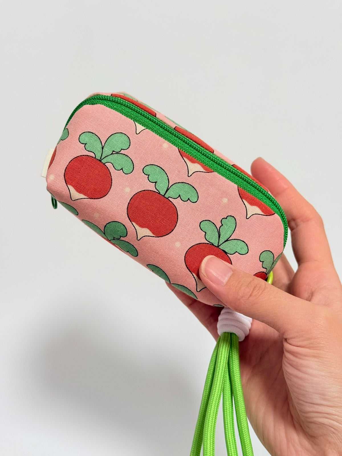 Fabric Storage Pouch with Printed Design