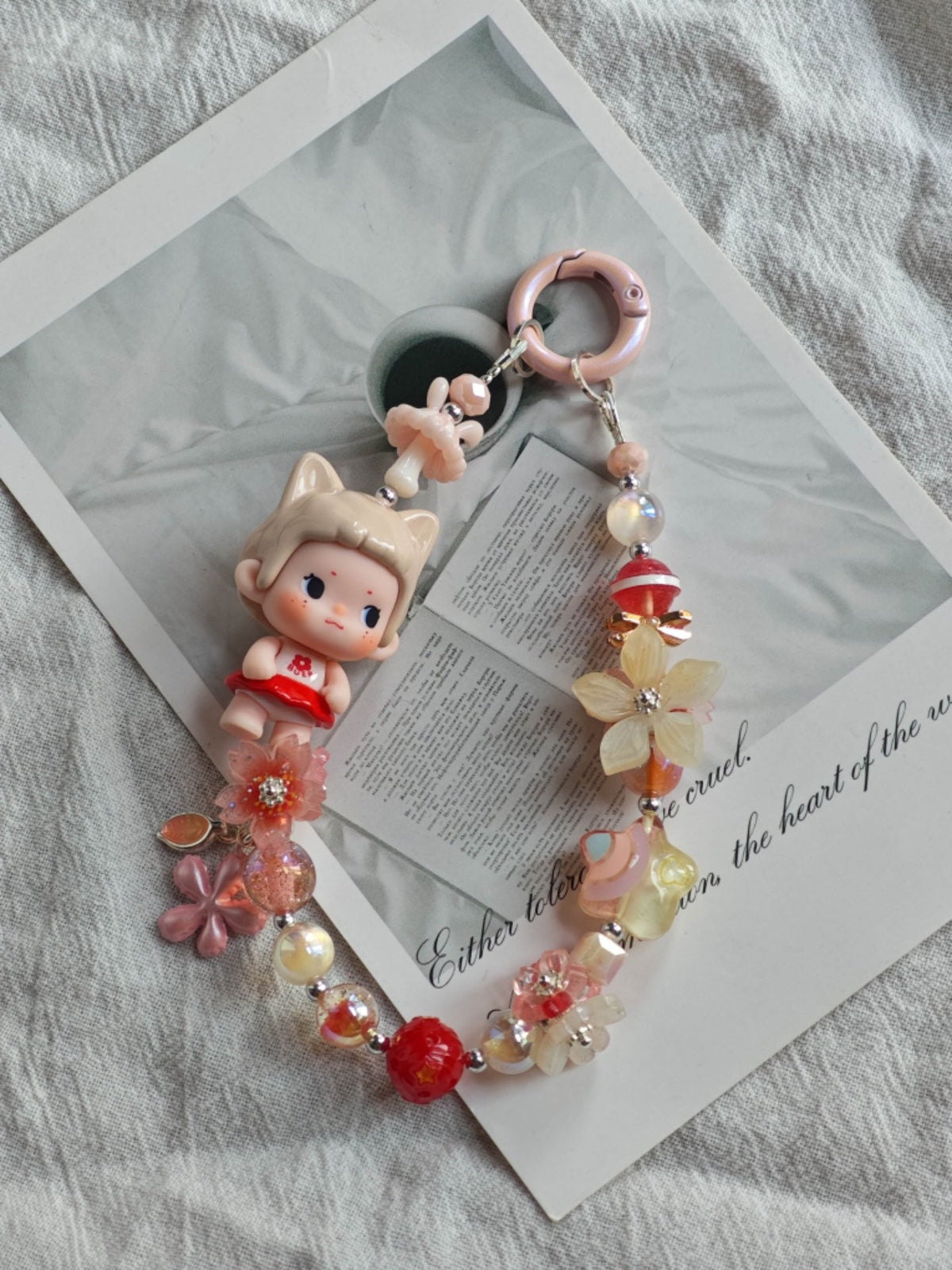 Figur Perlen Handy-Schlaufe