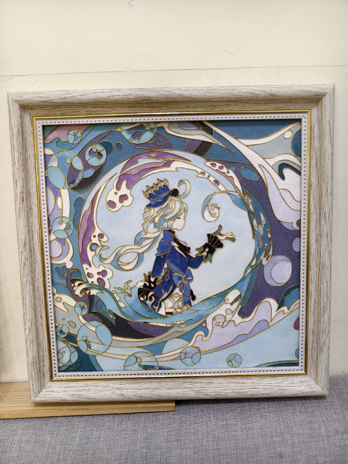 Cloisonne Artwork Genshin Furina 25cm Square