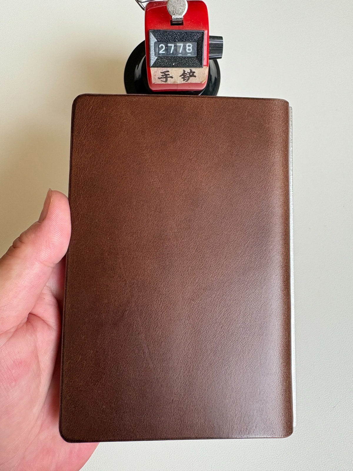 A7 Ring Binder Notebook Buttero Leather