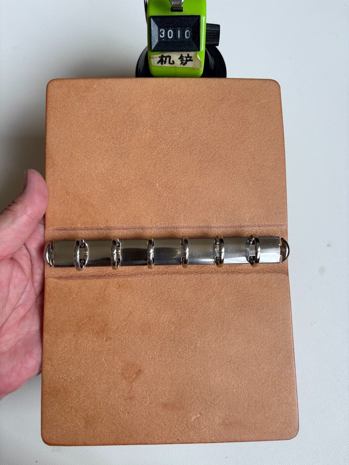 A7 Pueblo Leather Ring Binder Notebook