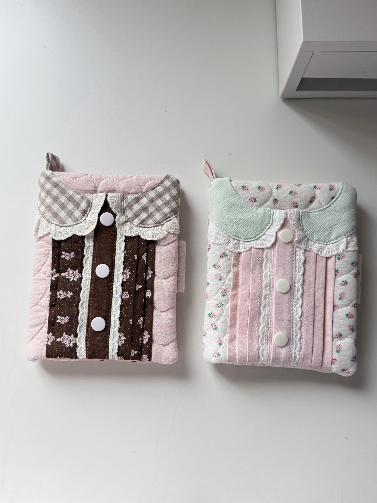 Quilted Doll Collar Passport Holder
