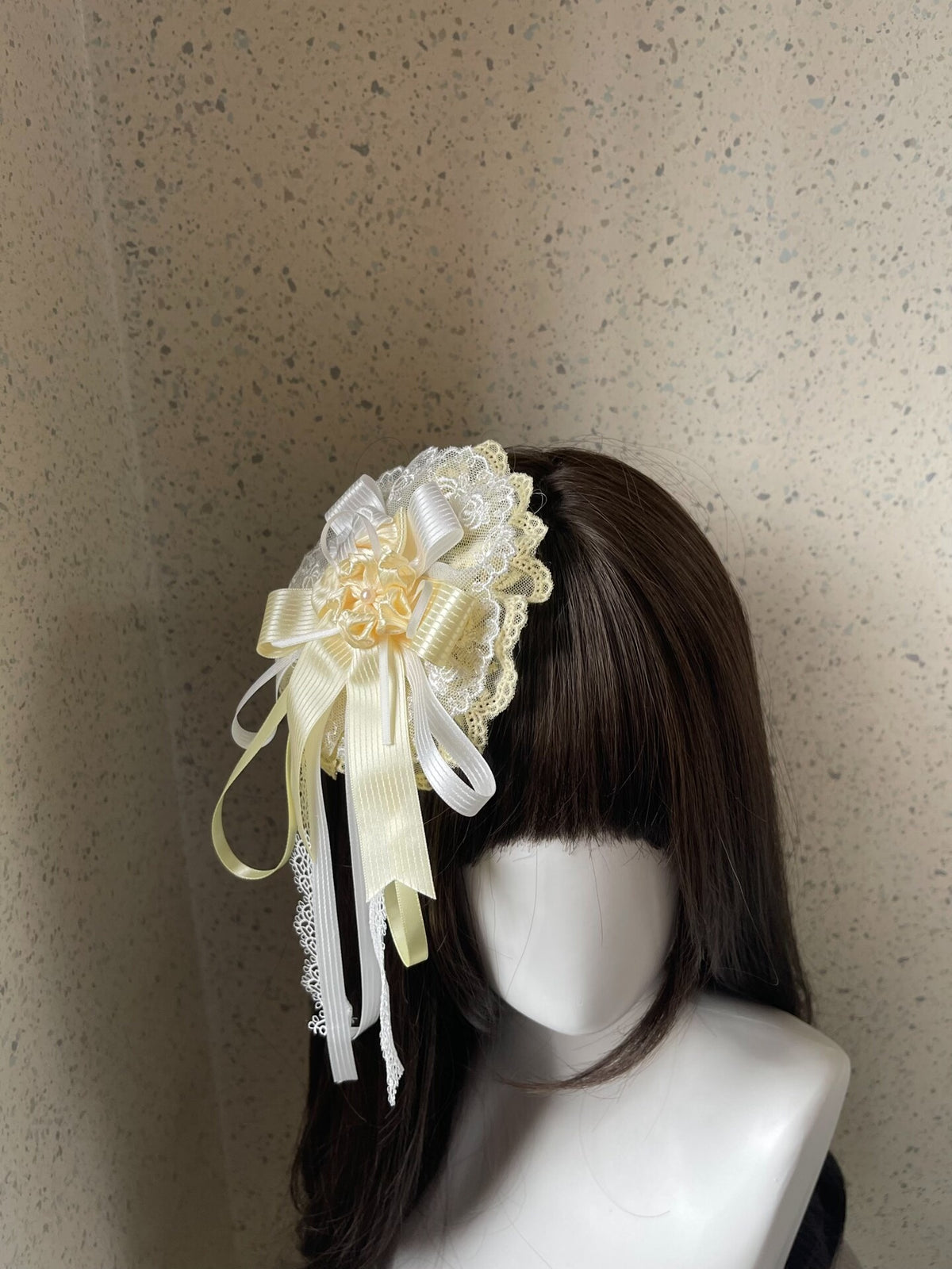 Lolita Side Clip Handmade Floral Design
